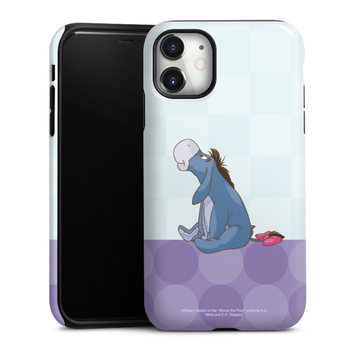 iPhone 11 Handy Panzer Handyhülle robuste Outdoor Hülle Schutzhülle glänzend Disney Donkey Winnie The Pooh Tough Case