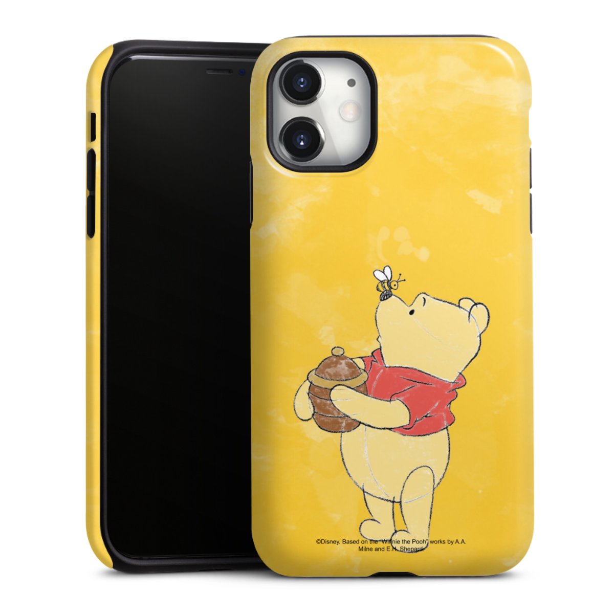 iPhone 11 Handy Panzer Handyhülle robuste Outdoor Hülle Schutzhülle glänzend Official Licensed Product Winnie The Pooh Disney Tough Case