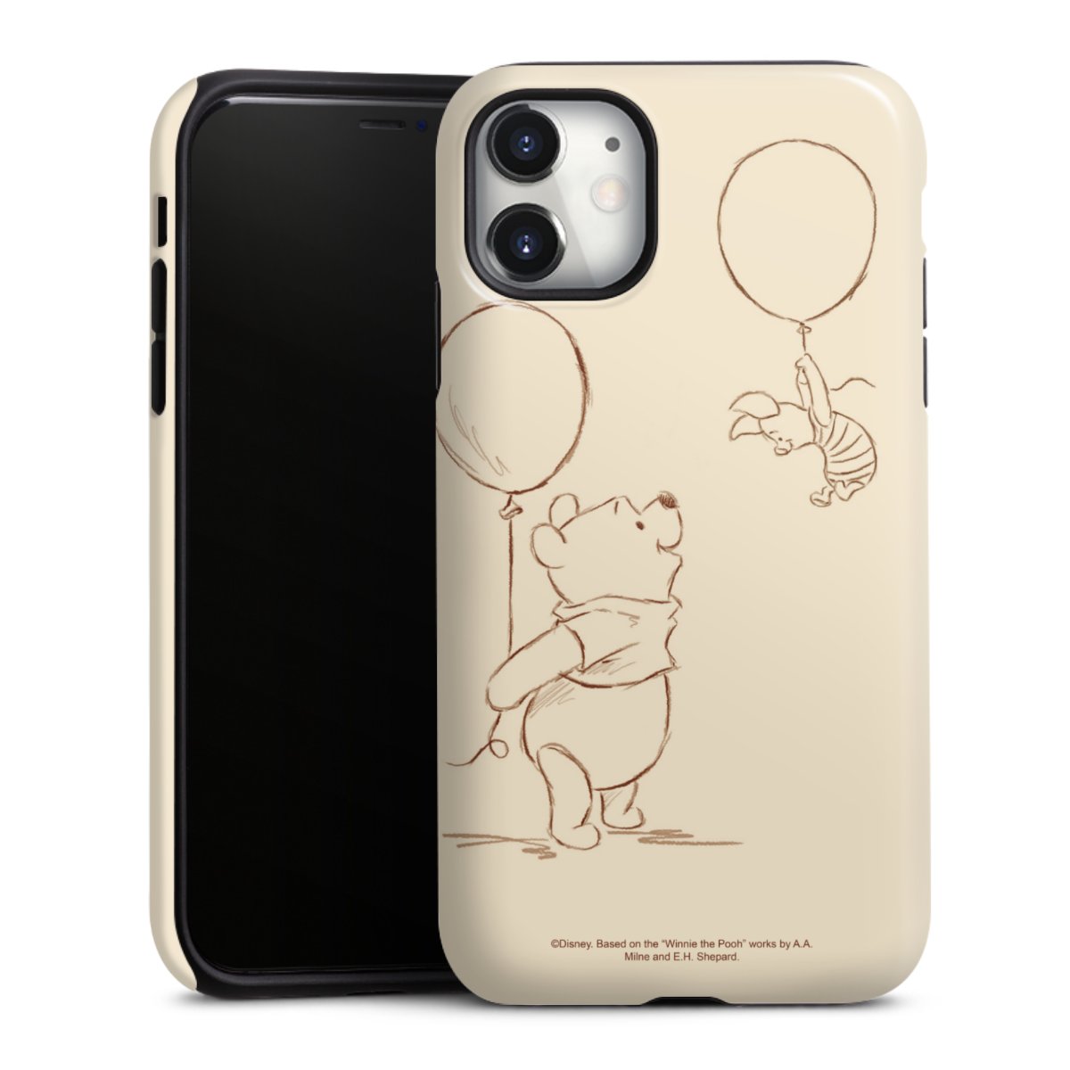 iPhone 11 Handy Panzer Handyhülle robuste Outdoor Hülle Schutzhülle glänzend Official Licensed Product Winnie The Pooh Disney Tough Case