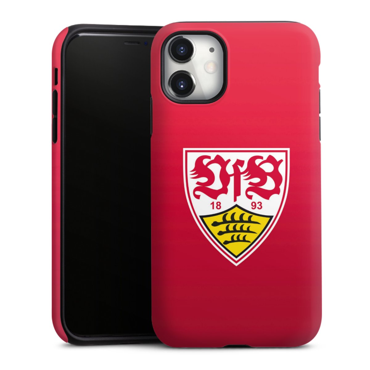 iPhone 11 Handy Panzer Handyhülle robuste Outdoor Hülle Schutzhülle matt Official Licensed Product Vfb Stuttgart Tough Case