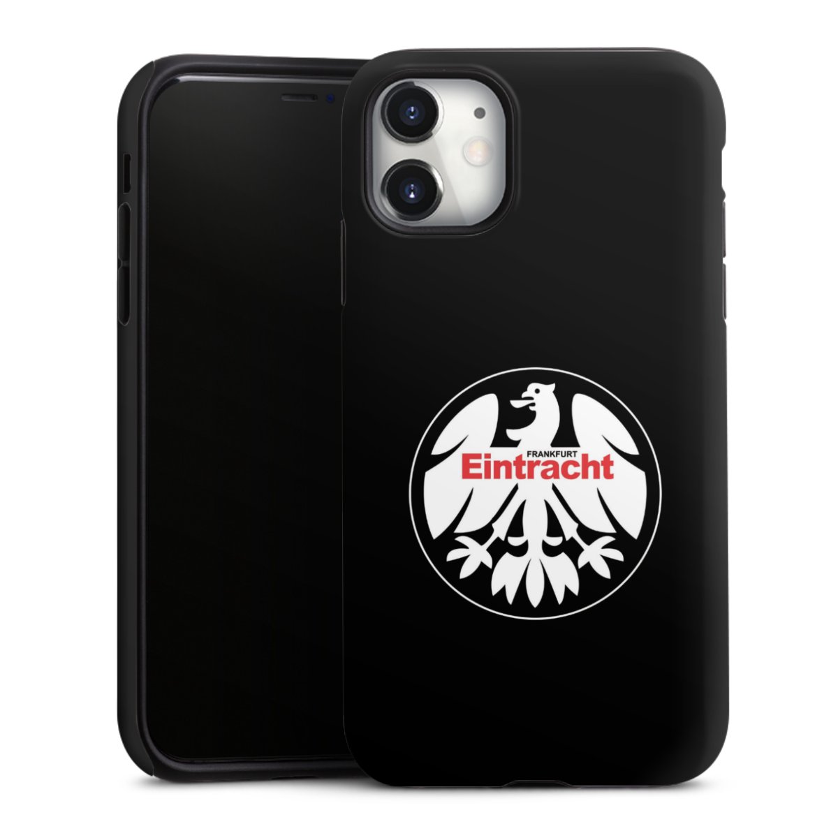 iPhone 11 Handy Panzer Handyhülle robuste Outdoor Hülle Schutzhülle matt Official Licensed Product Eintracht Frankfurt Sge Tough Case