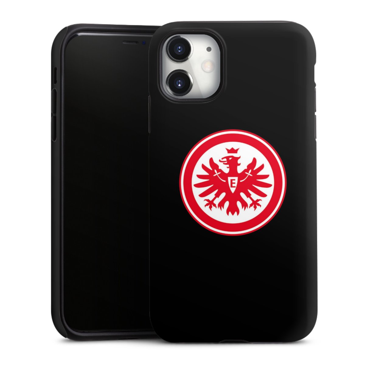 iPhone 11 Handy Panzer Handyhülle robuste Outdoor Hülle Schutzhülle matt Eintracht Frankfurt Sge Eagle Tough Case