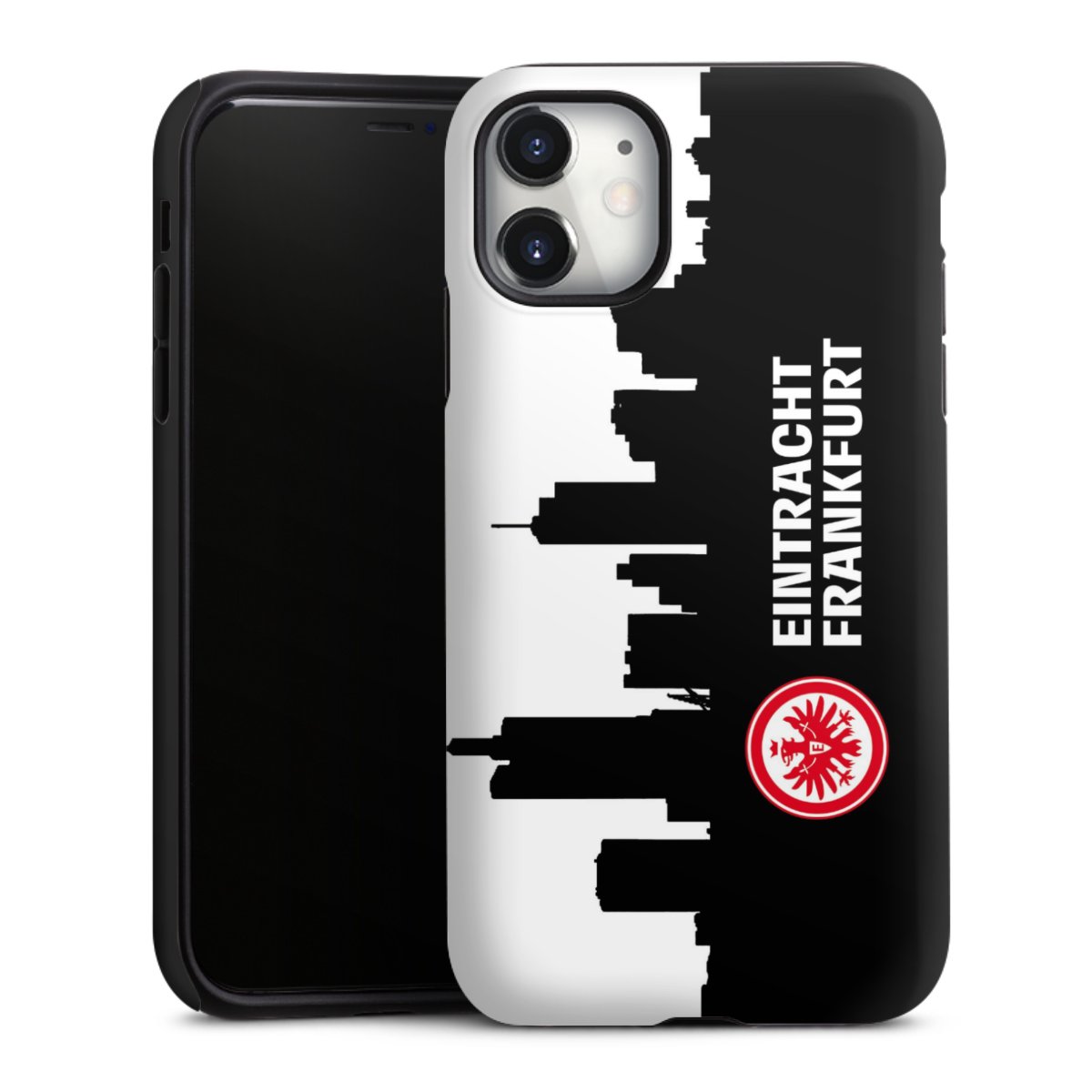 iPhone 11 Handy Panzer Handyhülle robuste Outdoor Hülle Schutzhülle matt Sge Eintracht Frankfurt Official Licensed Product Tough Case