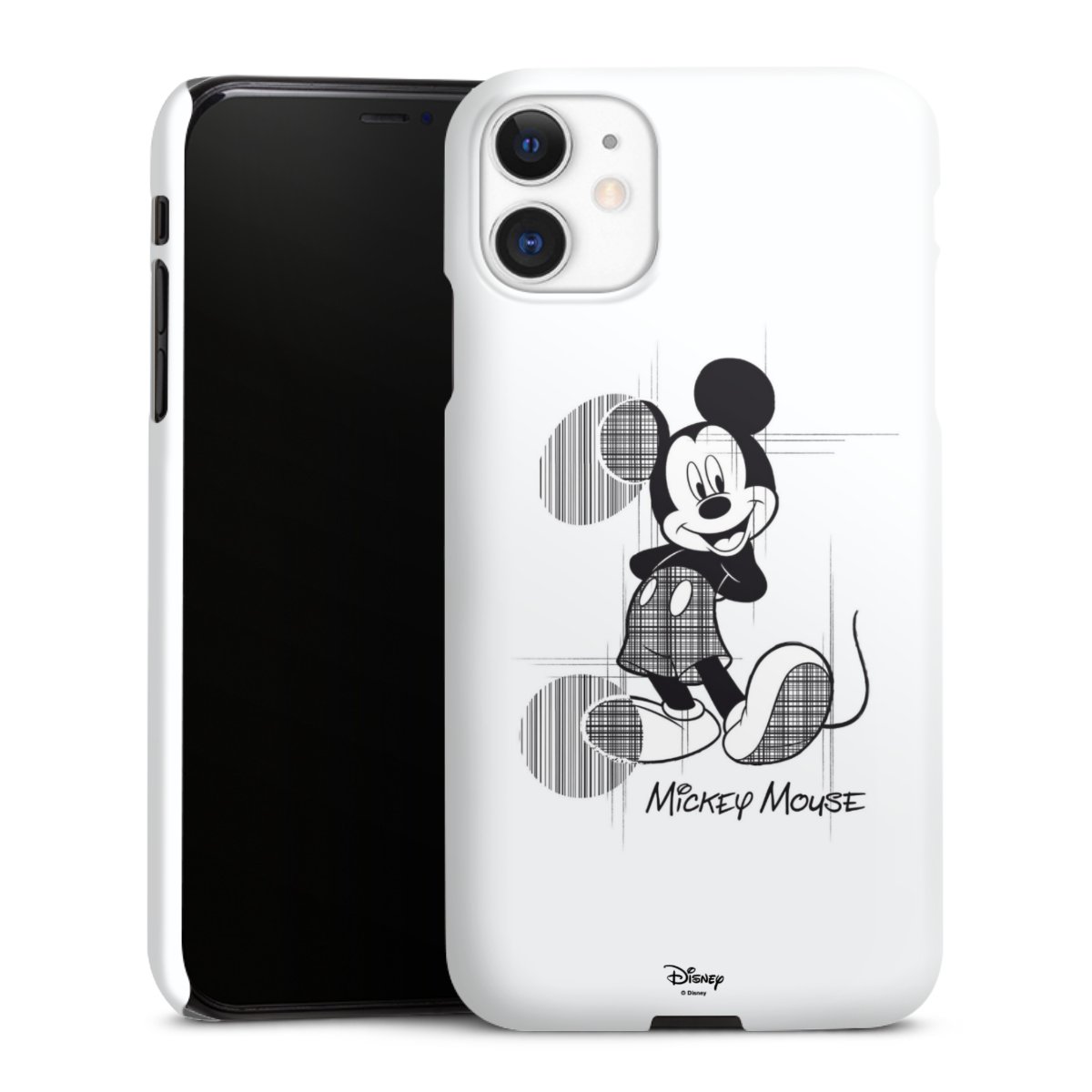 iPhone 11 Handy Premium Case Smartphone Handyhülle Schutzhülle glänzend Disney Official Licensed Product Mickey Mouse Premium Case