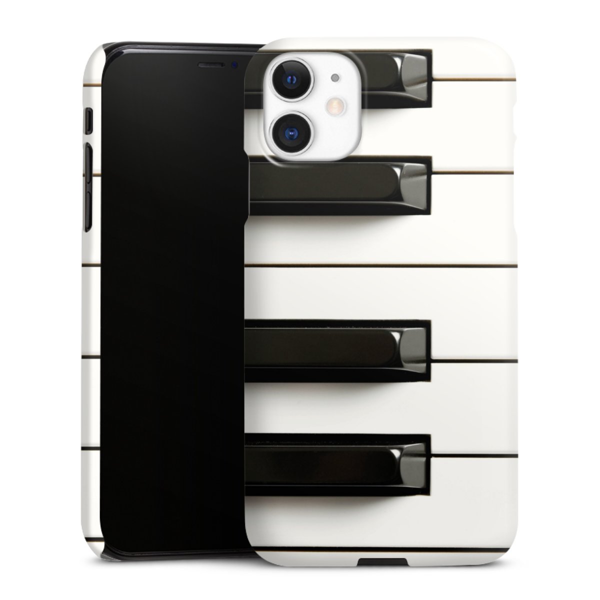 iPhone 11 Handy Premium Case Smartphone Handyhülle Schutzhülle glänzend Klavier Piano Music Premium Case