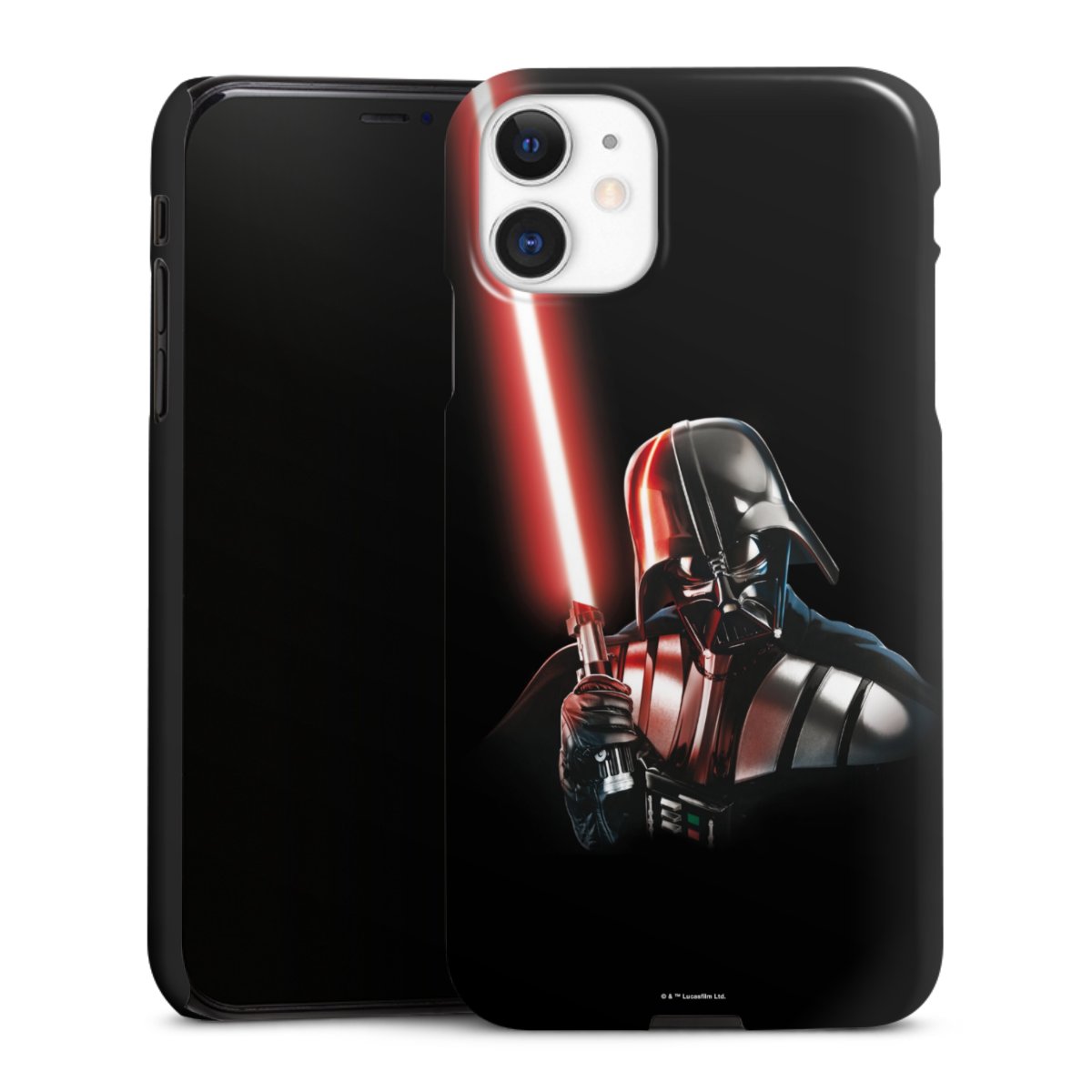 iPhone 11 Handy Premium Case Smartphone Handyhülle Schutzhülle glänzend Star Wars Merchandise Darth Vader Premium Case