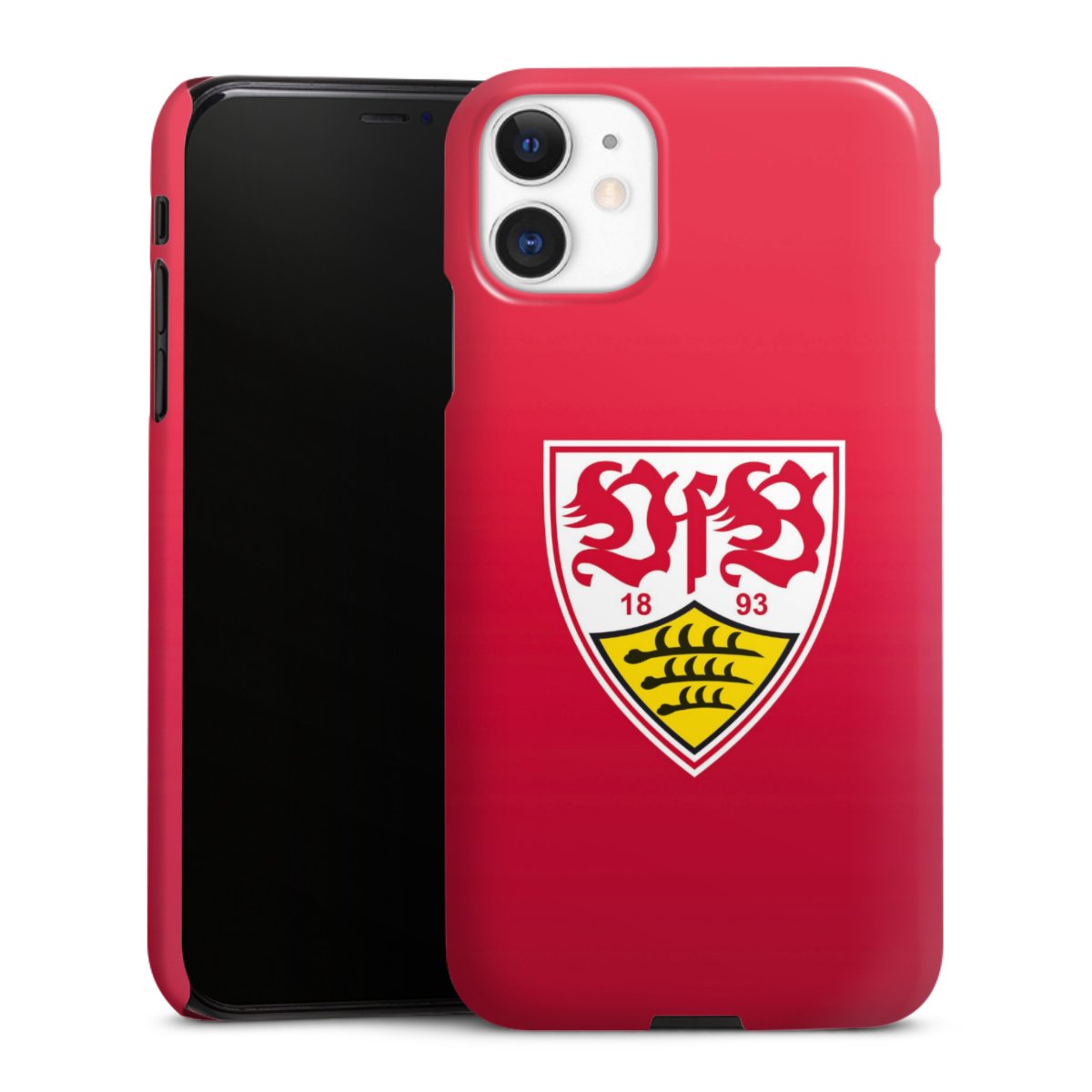 iPhone 11 Handy Premium Case Smartphone Handyhülle Schutzhülle glänzend Official Licensed Product Vfb Stuttgart Premium Case