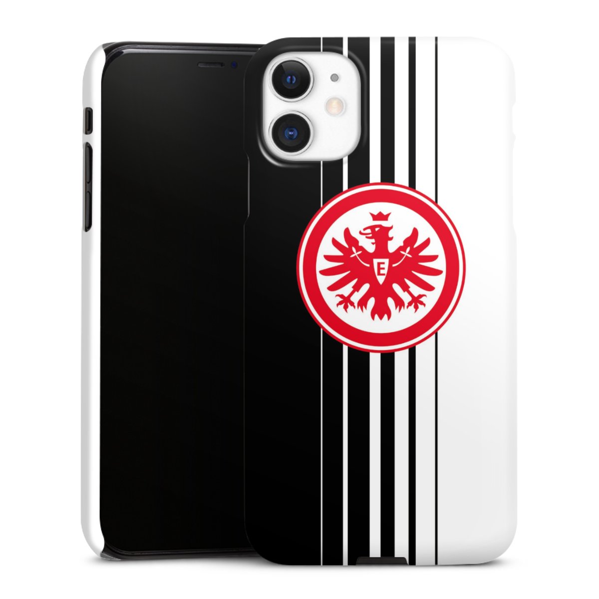 iPhone 11 Handy Premium Case Smartphone Handyhülle Schutzhülle glänzend Stripes Eintracht Frankfurt Official Licensed Product Premium Case