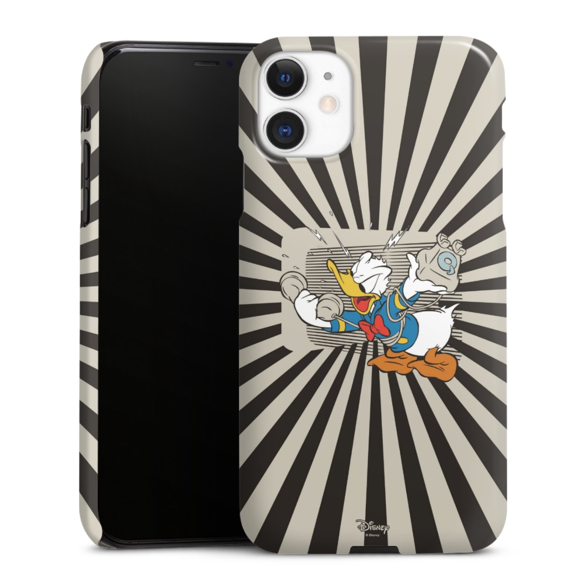 iPhone 11 Handy Premium Case Smartphone Handyhülle Schutzhülle glänzend Donald Duck Disney Official Licensed Product Premium Case