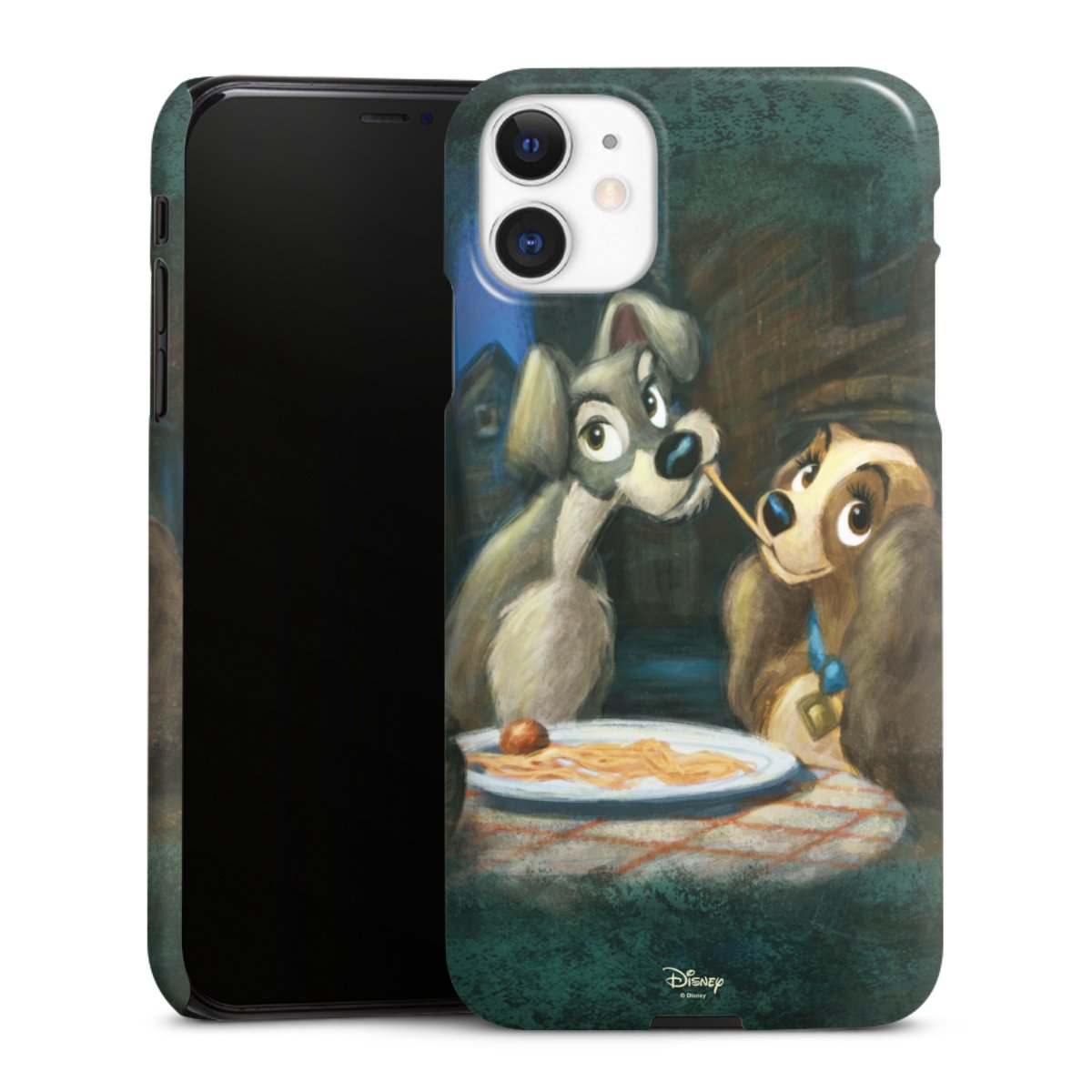 iPhone 11 Handy Premium Case Smartphone Handyhülle Schutzhülle glänzend Lady And The Tramp Official Licensed Product Disney Premium Case