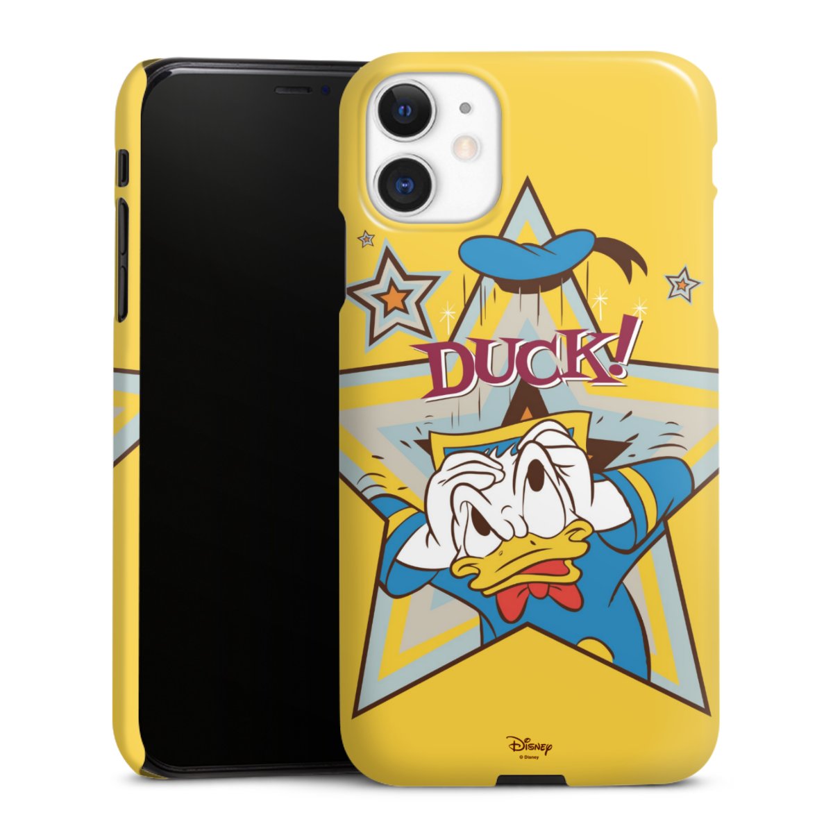 iPhone 11 Handy Premium Case Smartphone Handyhülle Schutzhülle glänzend Official Licensed Product Donald Duck Disney Premium Case