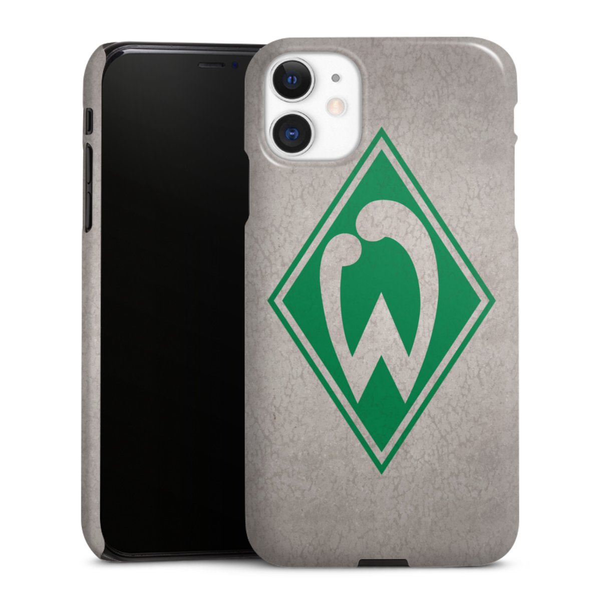 iPhone 11 Handy Premium Case Smartphone Handyhülle Schutzhülle glänzend Sv Werder Bremen Concrete Official Licensed Product Premium Case