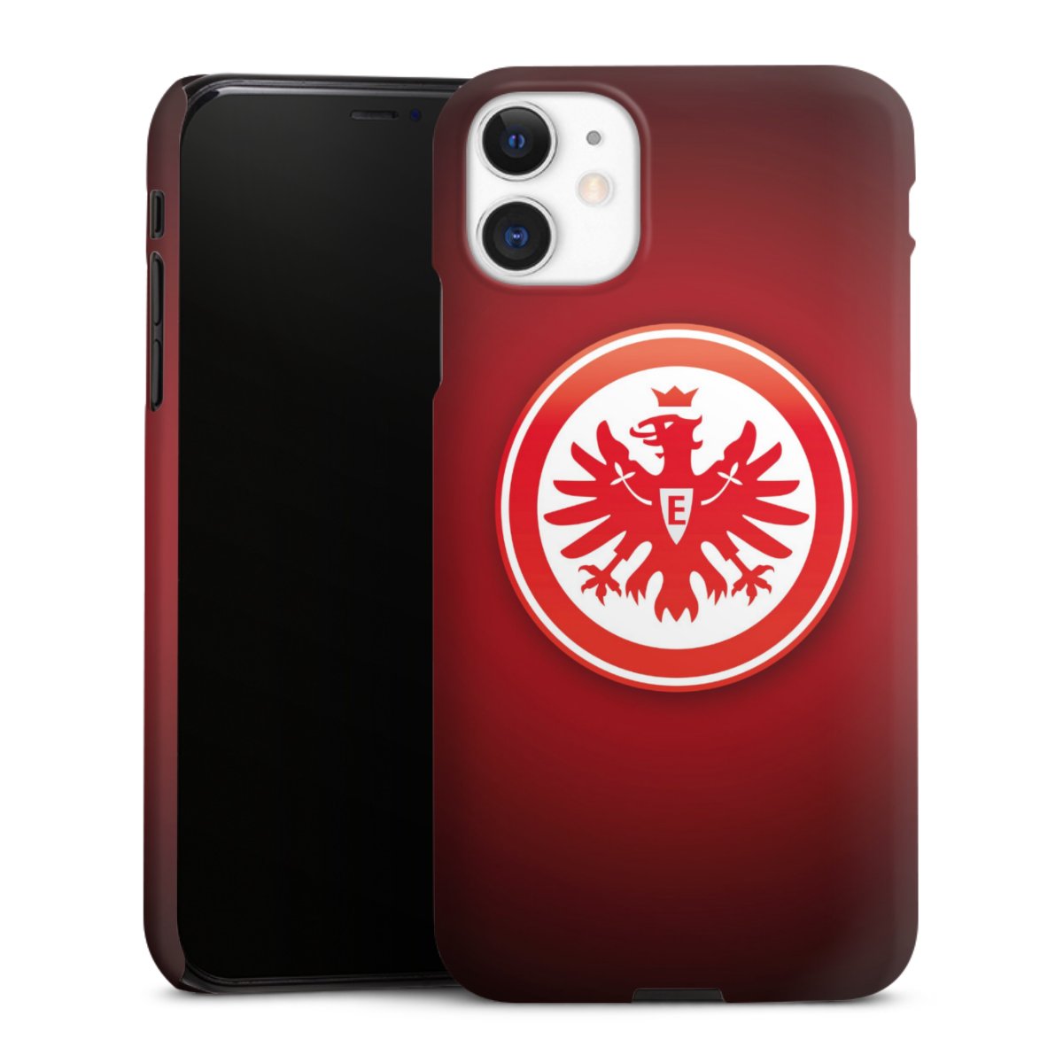 iPhone 11 Handy Premium Case Smartphone Handyhülle Schutzhülle matt Eintracht Frankfurt Official Licensed Product Coat Of Arms Premium Case