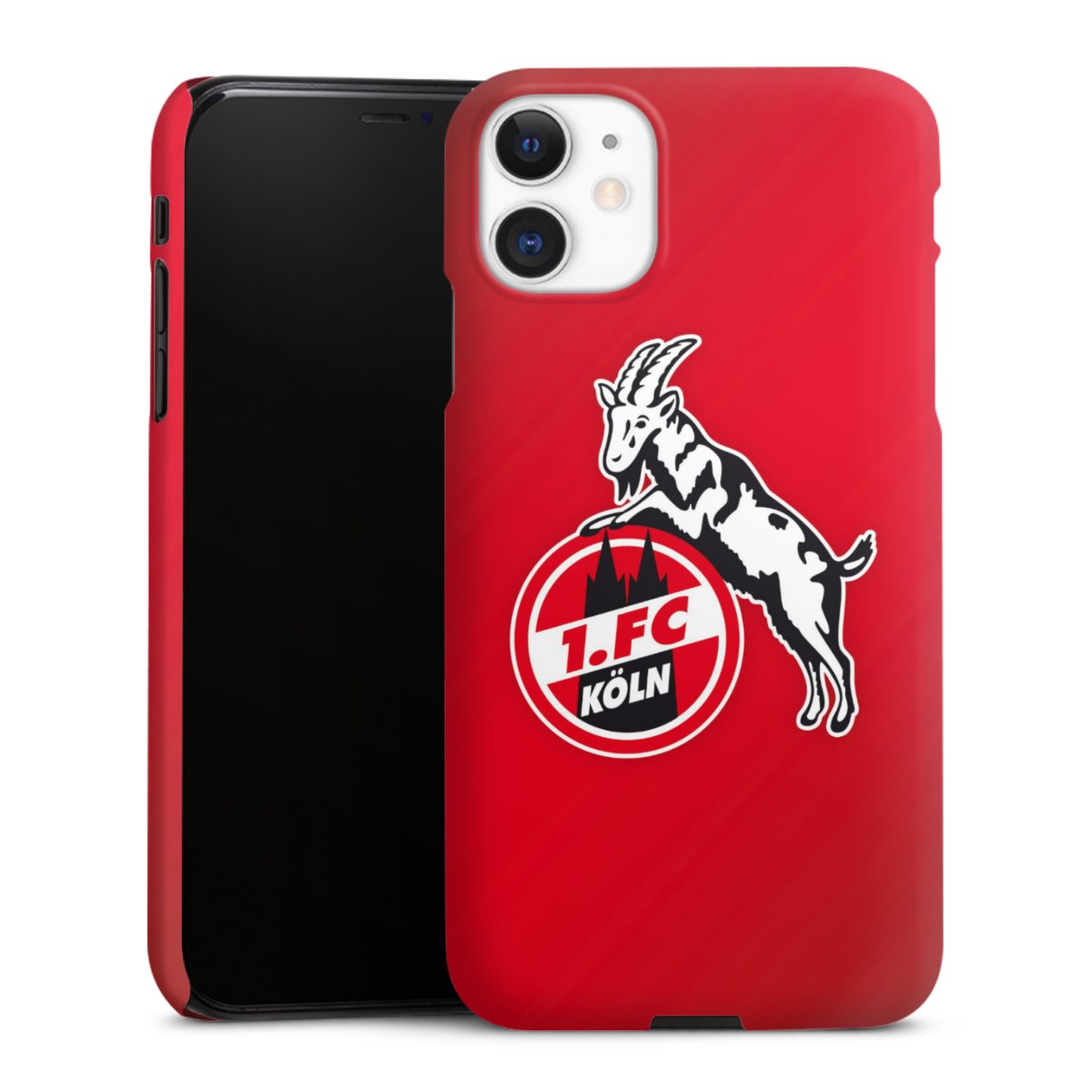 iPhone 11 Handy Premium Case Smartphone Handyhülle Schutzhülle matt Official Licensed Product Effzeh 1. Fc Köln Premium Case