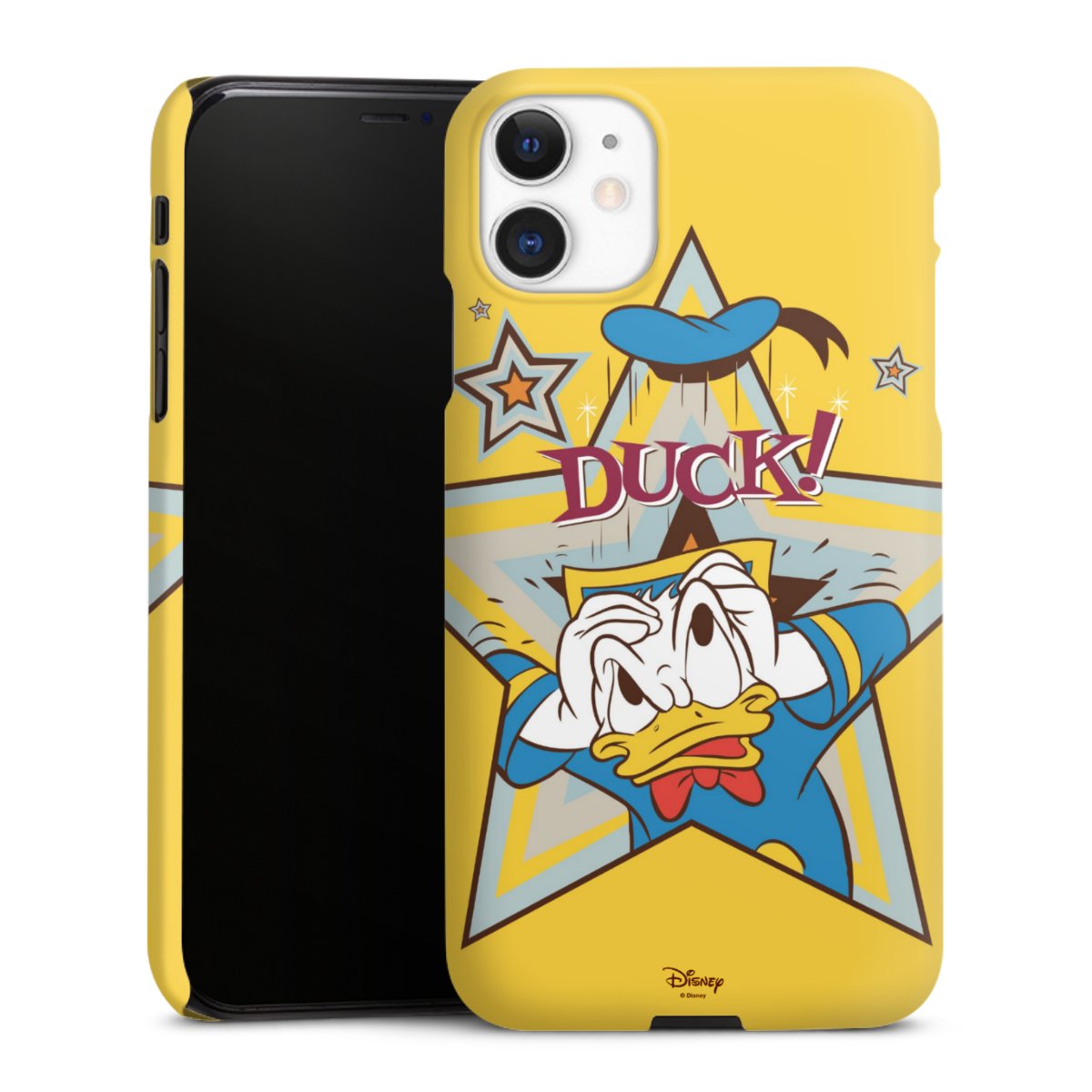 iPhone 11 Handy Premium Case Smartphone Handyhülle Schutzhülle matt Official Licensed Product Donald Duck Disney Premium Case