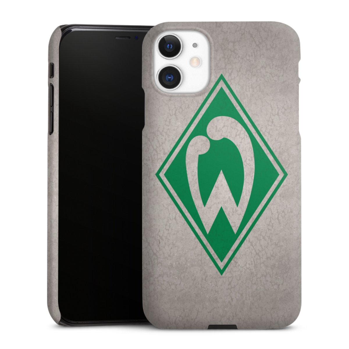 iPhone 11 Handy Premium Case Smartphone Handyhülle Schutzhülle matt Sv Werder Bremen Concrete Official Licensed Product Premium Case