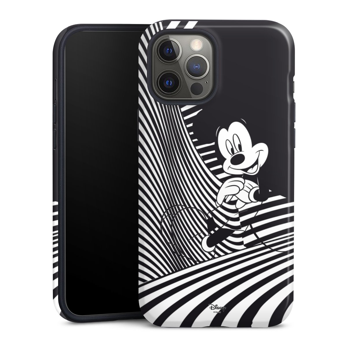 iPhone 12 Pro Max Handy Panzer Handyhülle robuste Outdoor Hülle Schutzhülle glänzend Disney Official Licensed Product Mickey Mouse Tough Case