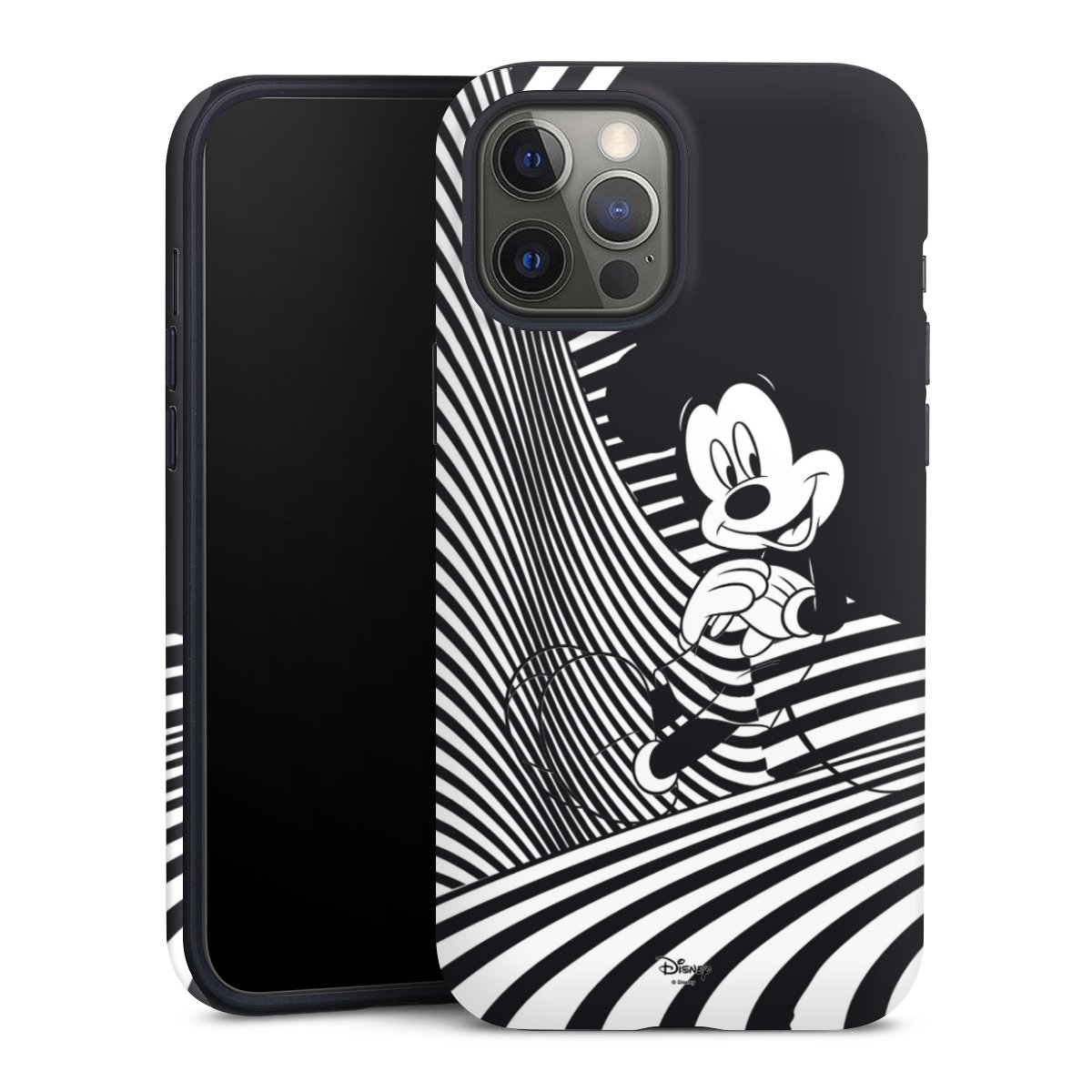 iPhone 12 Pro Max Handy Panzer Handyhülle robuste Outdoor Hülle Schutzhülle matt Official Licensed Product Disney Mickey Mouse Tough Case