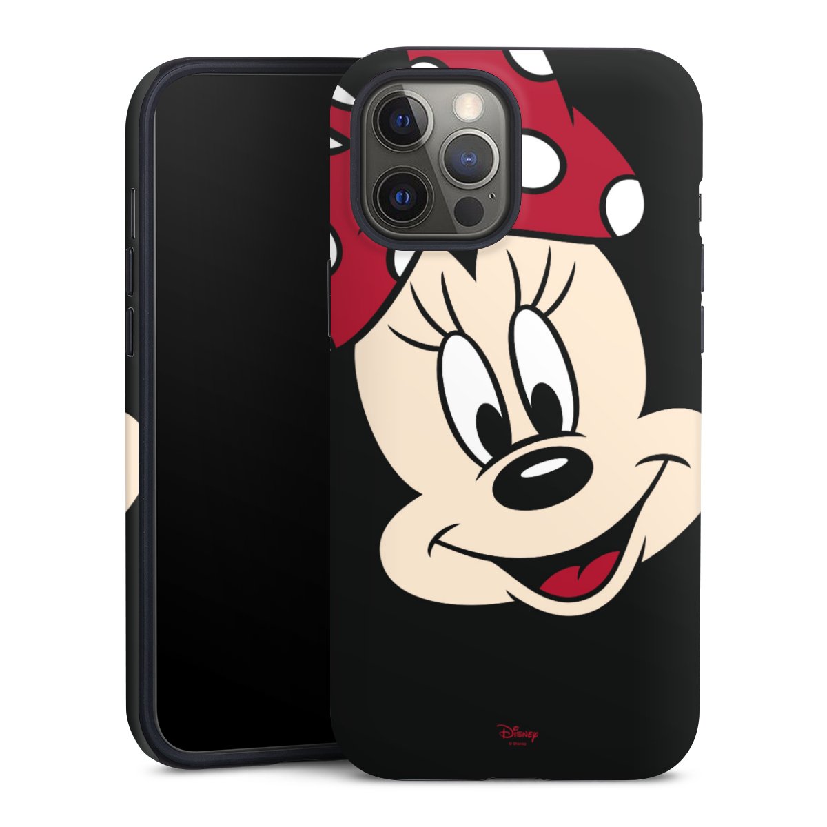 iPhone 12 Pro Max Handy Panzer Handyhülle robuste Outdoor Hülle Schutzhülle matt Disney Official Licensed Product Minnie Mouse Tough Case