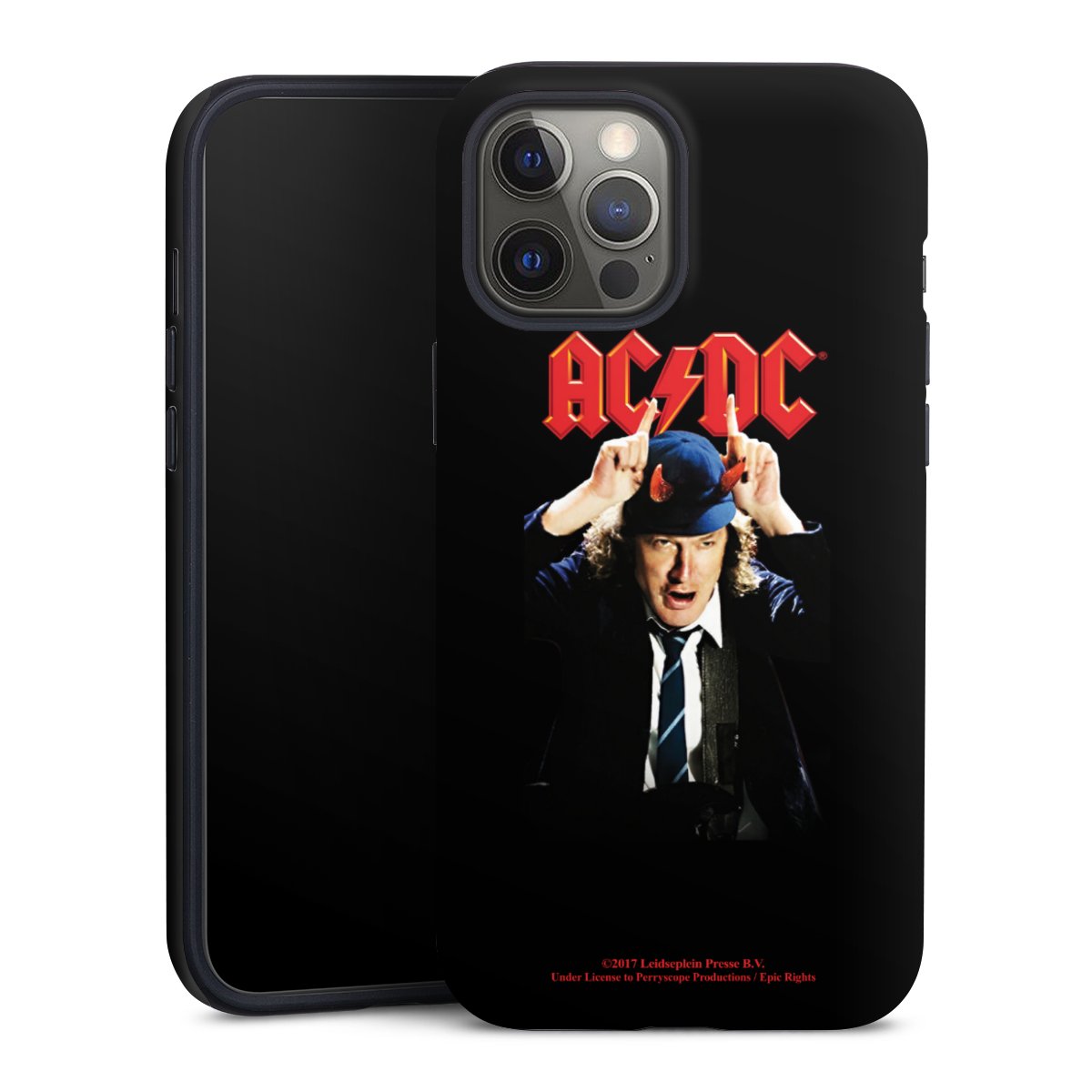 iPhone 12 Pro Max Handy Panzer Handyhülle robuste Outdoor Hülle Schutzhülle matt Merchandise Acdc Riverplate Tough Case