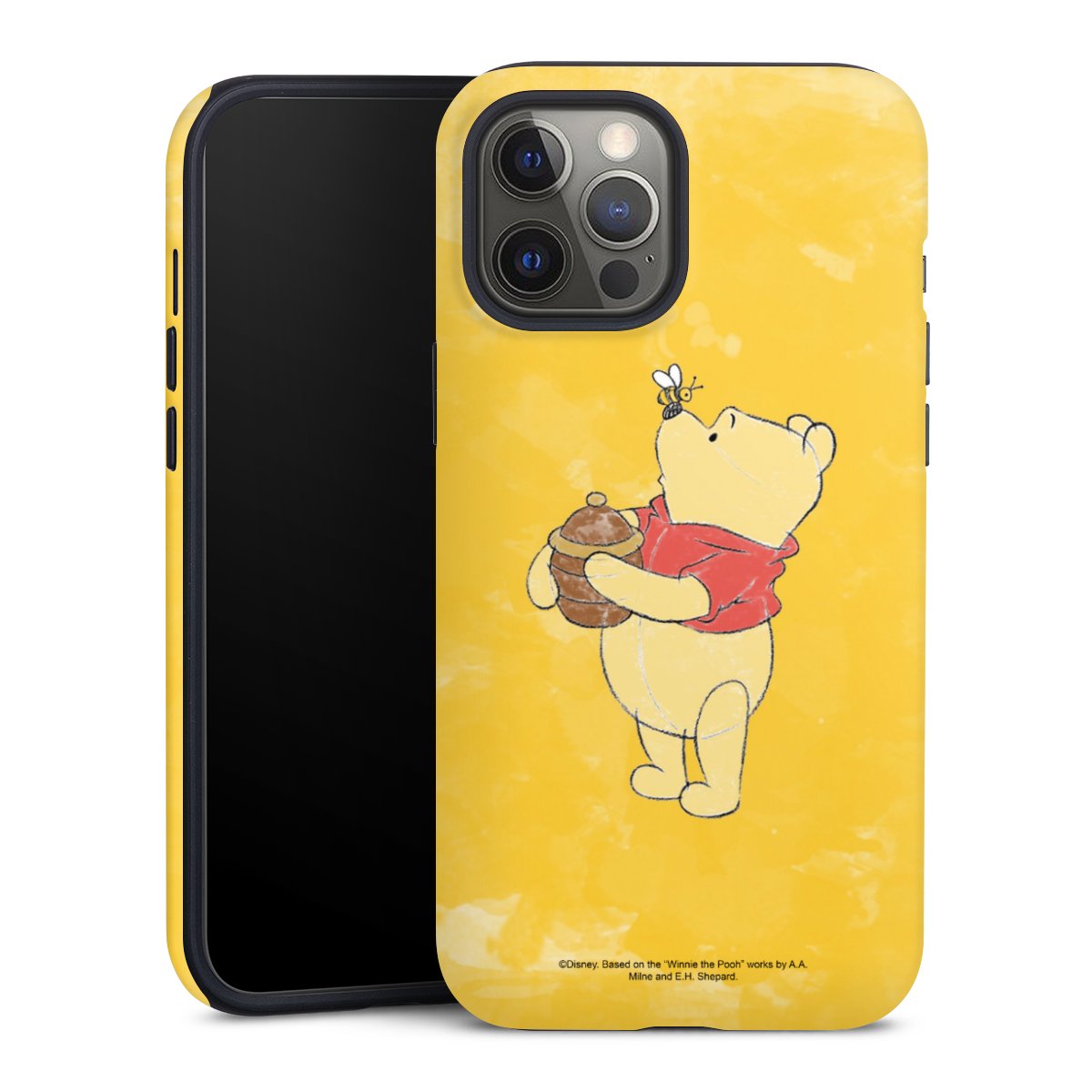 iPhone 12 Pro Max Handy Panzer Handyhülle robuste Outdoor Hülle Schutzhülle matt Winnie The Pooh Official Licensed Product Disney Tough Case