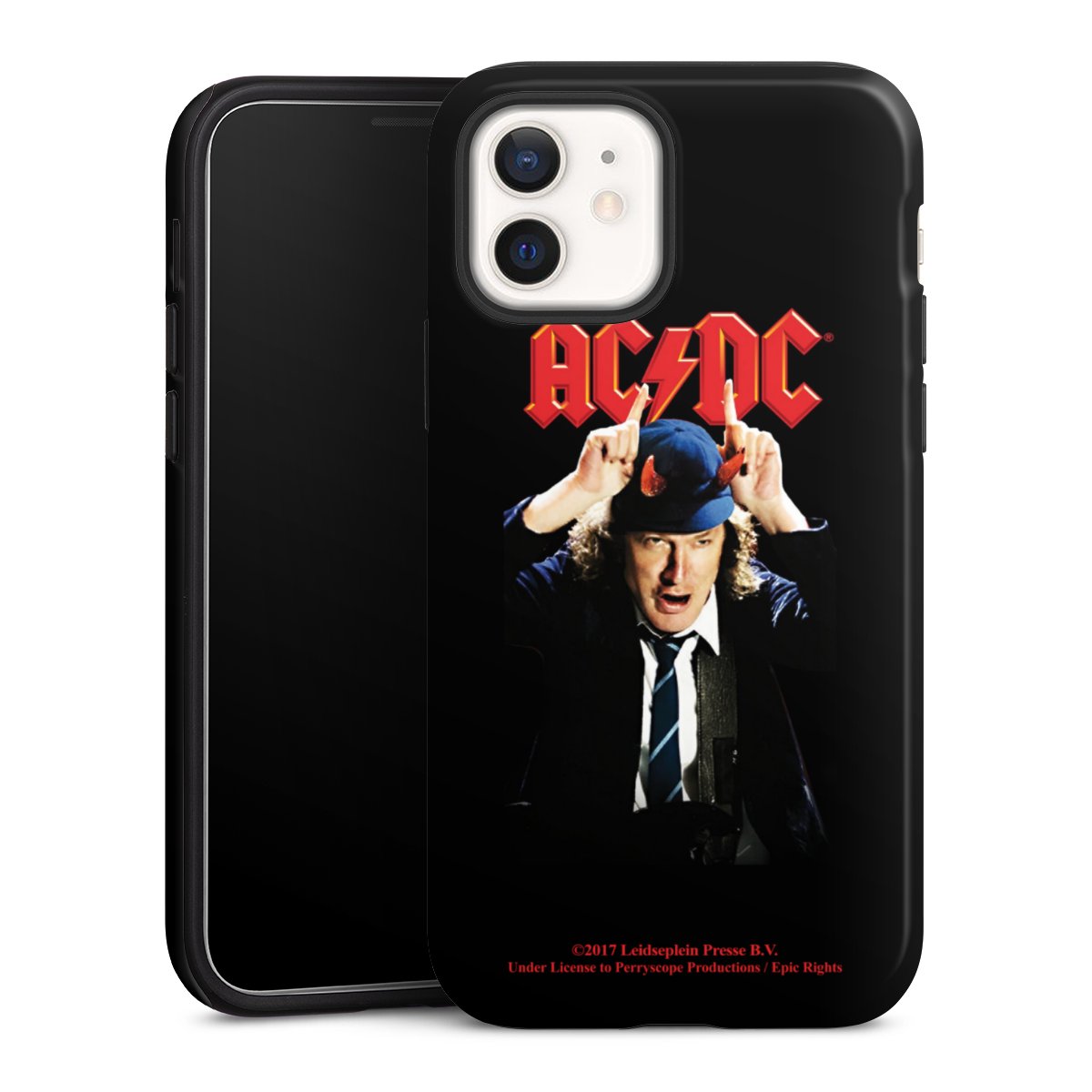 iPhone 12 mini Handy Panzer Handyhülle robuste Outdoor Hülle Schutzhülle glänzend Merchandise Acdc Riverplate Tough Case