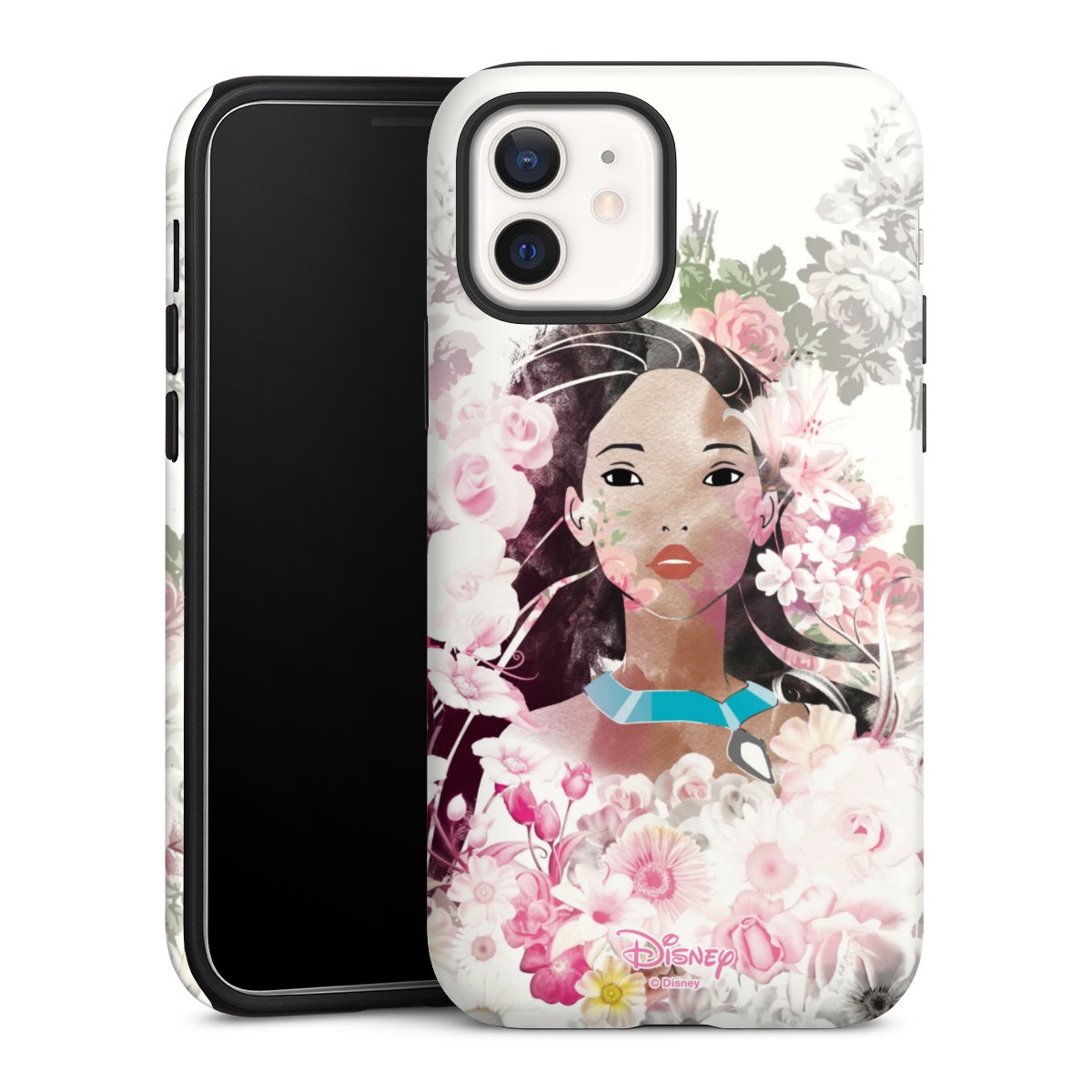 iPhone 12 mini Handy Panzer Handyhülle robuste Outdoor Hülle Schutzhülle matt Pocahontas Official Licensed Product Disney Tough Case