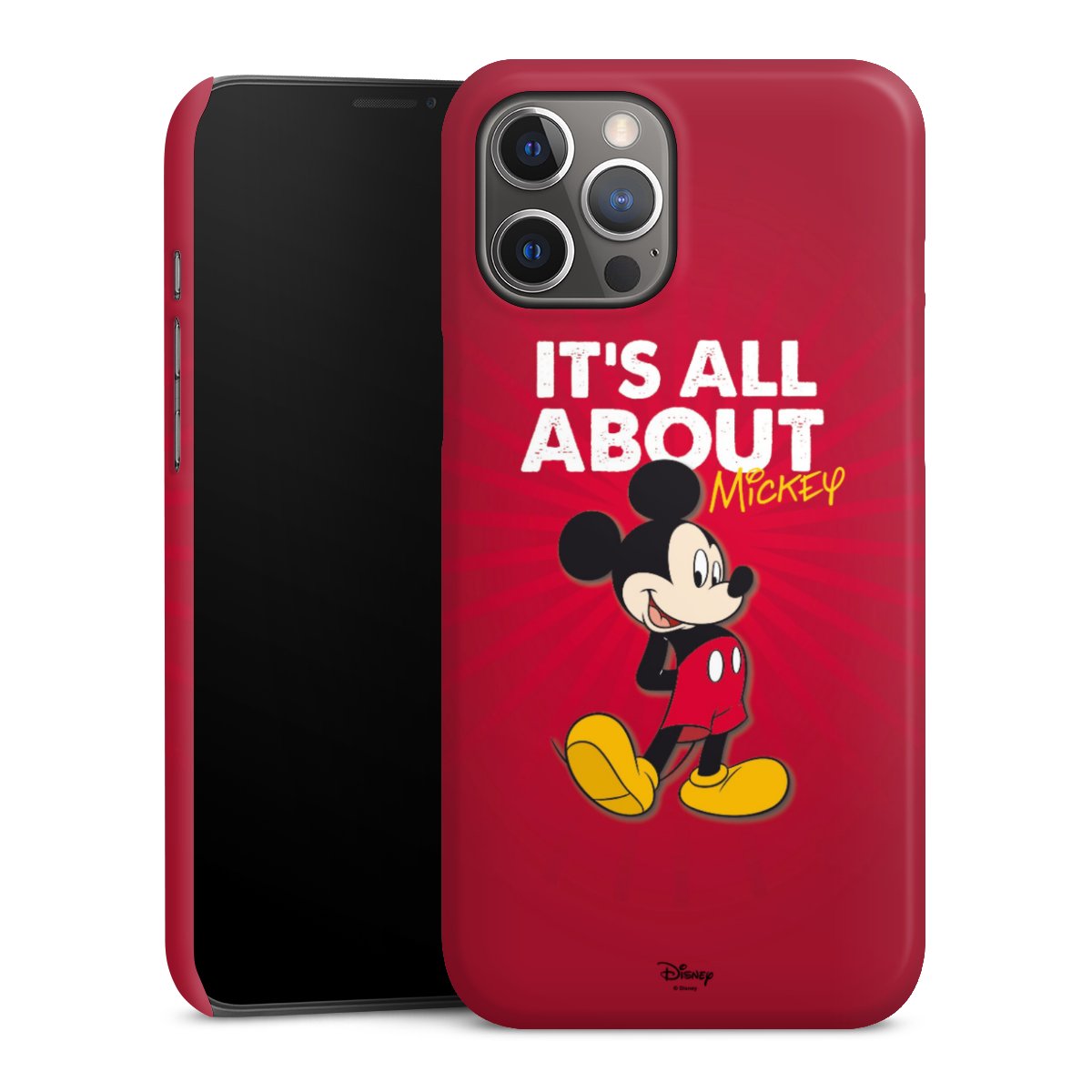 iPhone 12 Pro Max Handy Premium Case Smartphone Handyhülle Schutzhülle glänzend Mouse Disney Official Licensed Product Premium Case