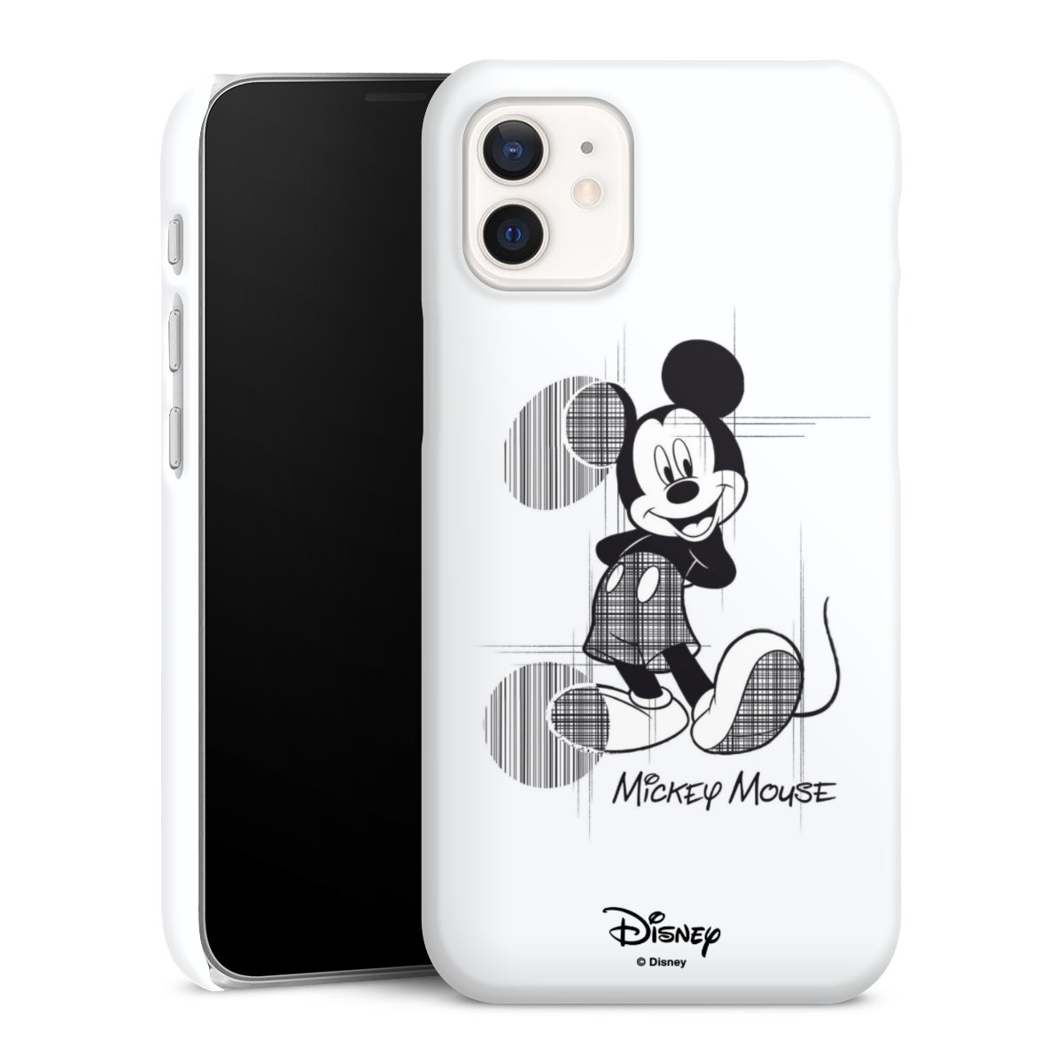 iPhone 12 mini Handy Premium Case Smartphone Handyhülle Schutzhülle glänzend Disney Official Licensed Product Mickey Mouse Premium Case