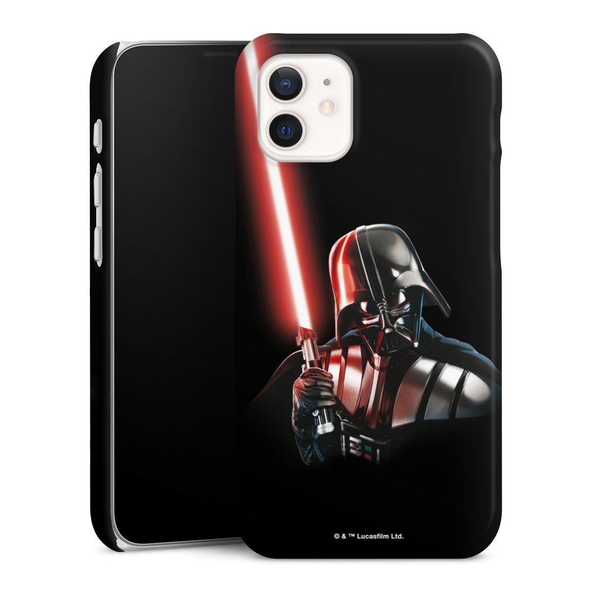 iPhone 12 mini Handy Premium Case Smartphone Handyhülle Schutzhülle glänzend Star Wars Merchandise Darth Vader Premium Case