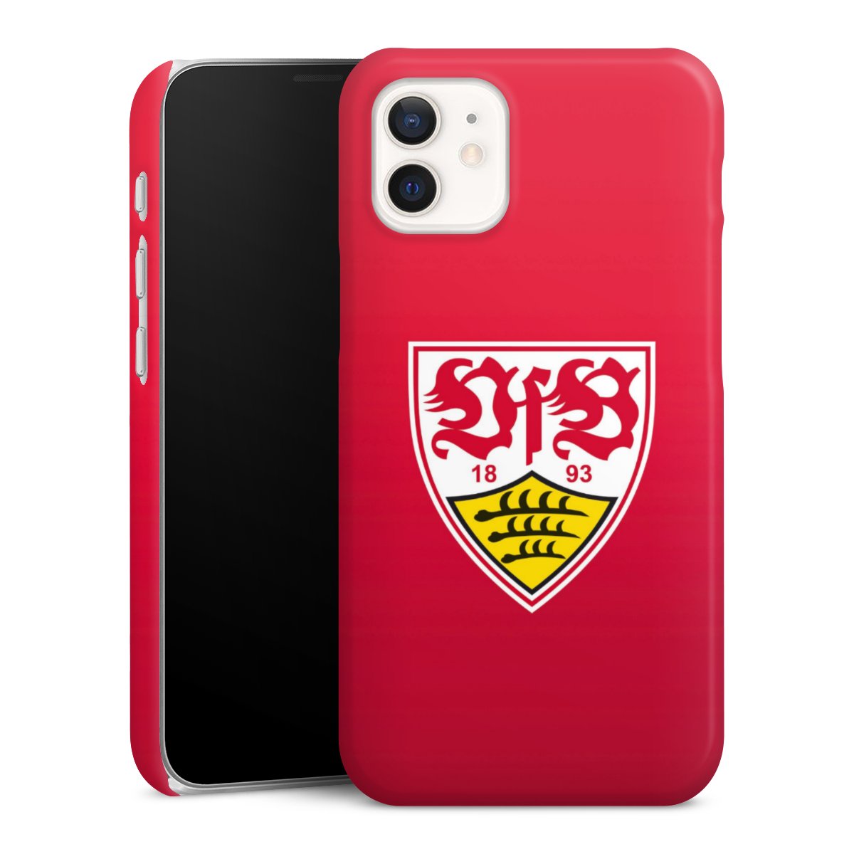 iPhone 12 mini Handy Premium Case Smartphone Handyhülle Schutzhülle glänzend Official Licensed Product Vfb Stuttgart Premium Case