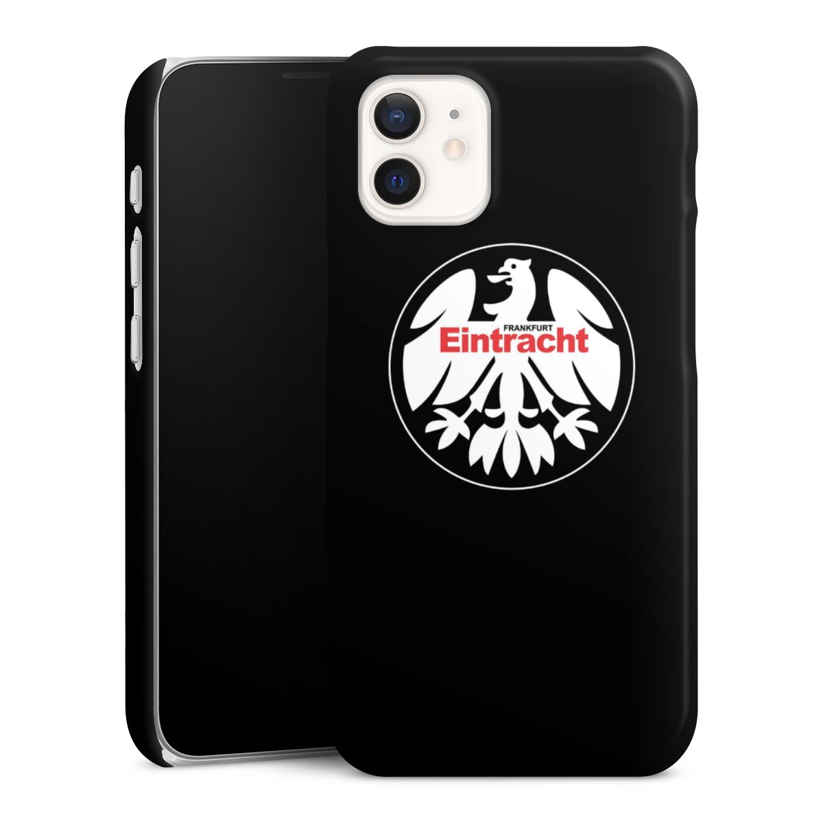 iPhone 12 mini Handy Premium Case Smartphone Handyhülle Schutzhülle glänzend Official Licensed Product Eintracht Frankfurt Sge Premium Case