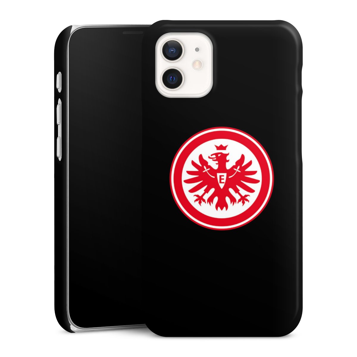 iPhone 12 mini Handy Premium Case Smartphone Handyhülle Schutzhülle glänzend Eintracht Frankfurt Sge Eagle Premium Case