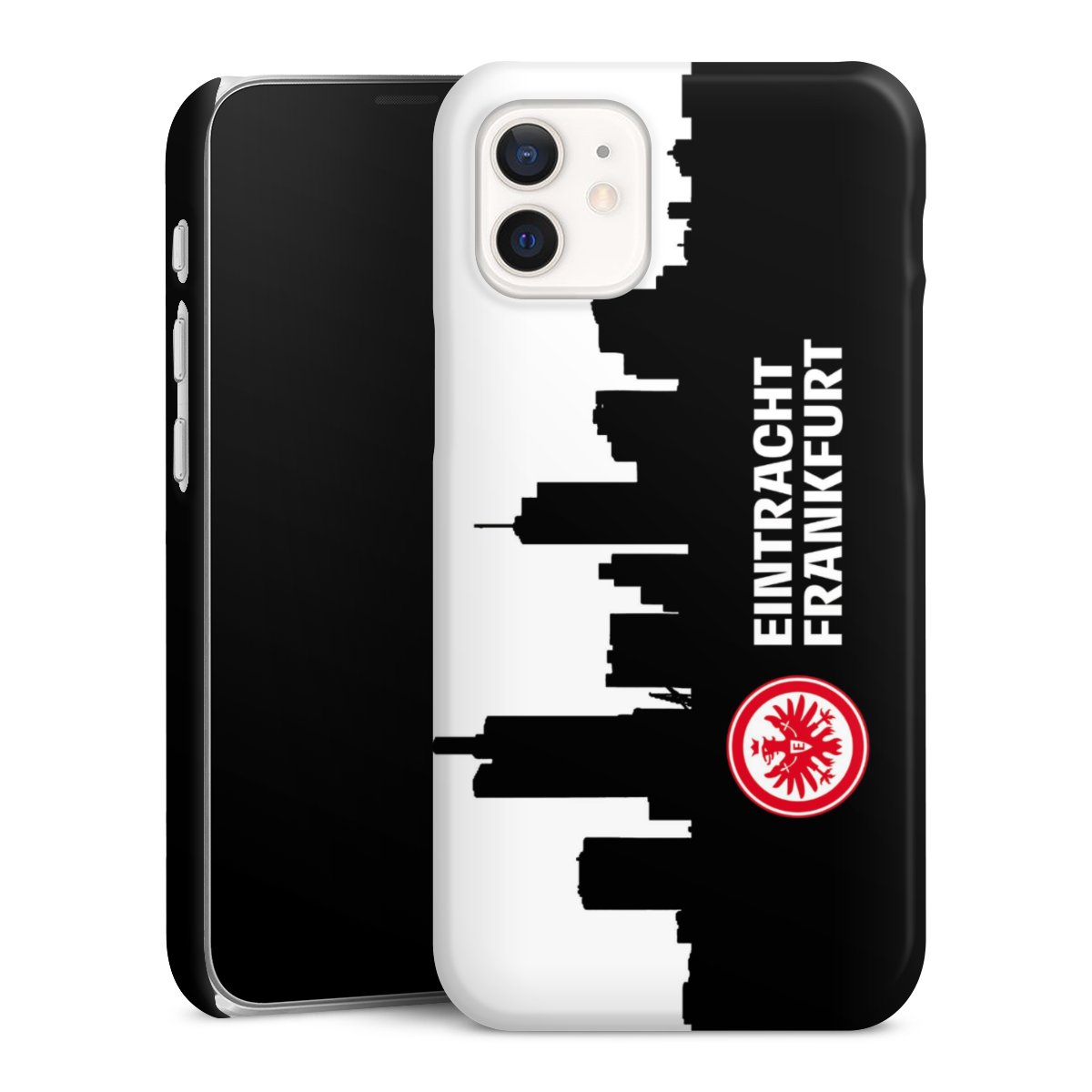 iPhone 12 mini Handy Premium Case Smartphone Handyhülle Schutzhülle glänzend Sge Eintracht Frankfurt Official Licensed Product Premium Case