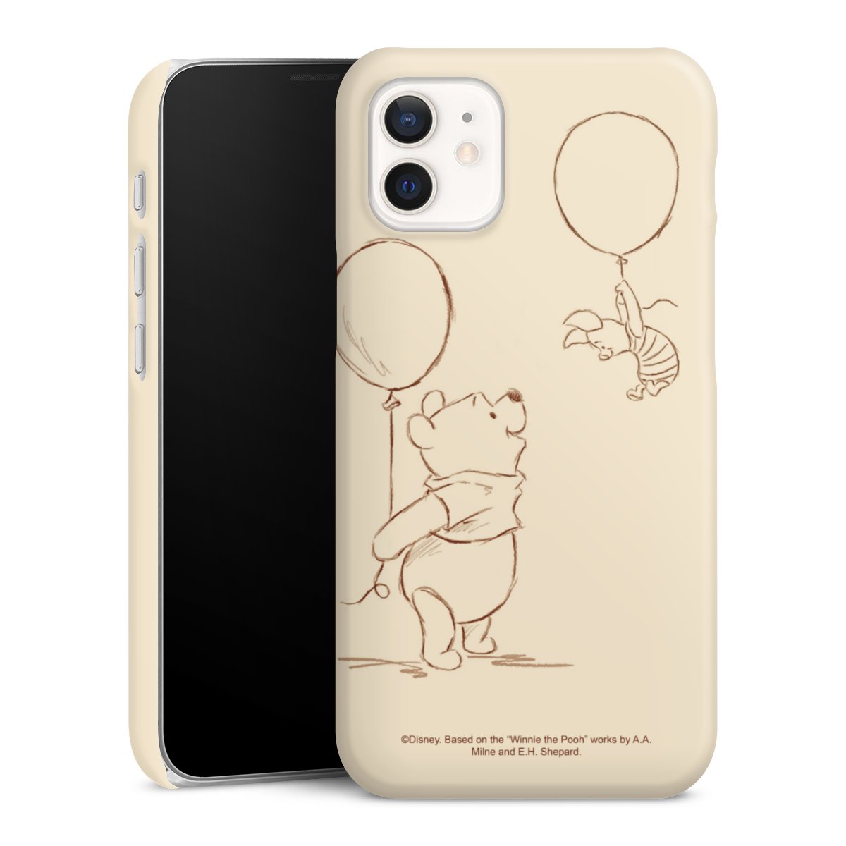 iPhone 12 mini Handy Premium Case Smartphone Handyhülle Schutzhülle glänzend Official Licensed Product Winnie The Pooh Disney Premium Case