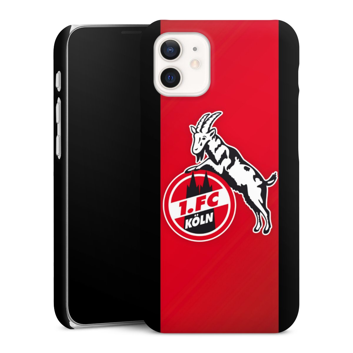 iPhone 12 mini Handy Premium Case Smartphone Handyhülle Schutzhülle matt Official Licensed Product Billy Goat Hennes 1. Fc Köln Premium Case