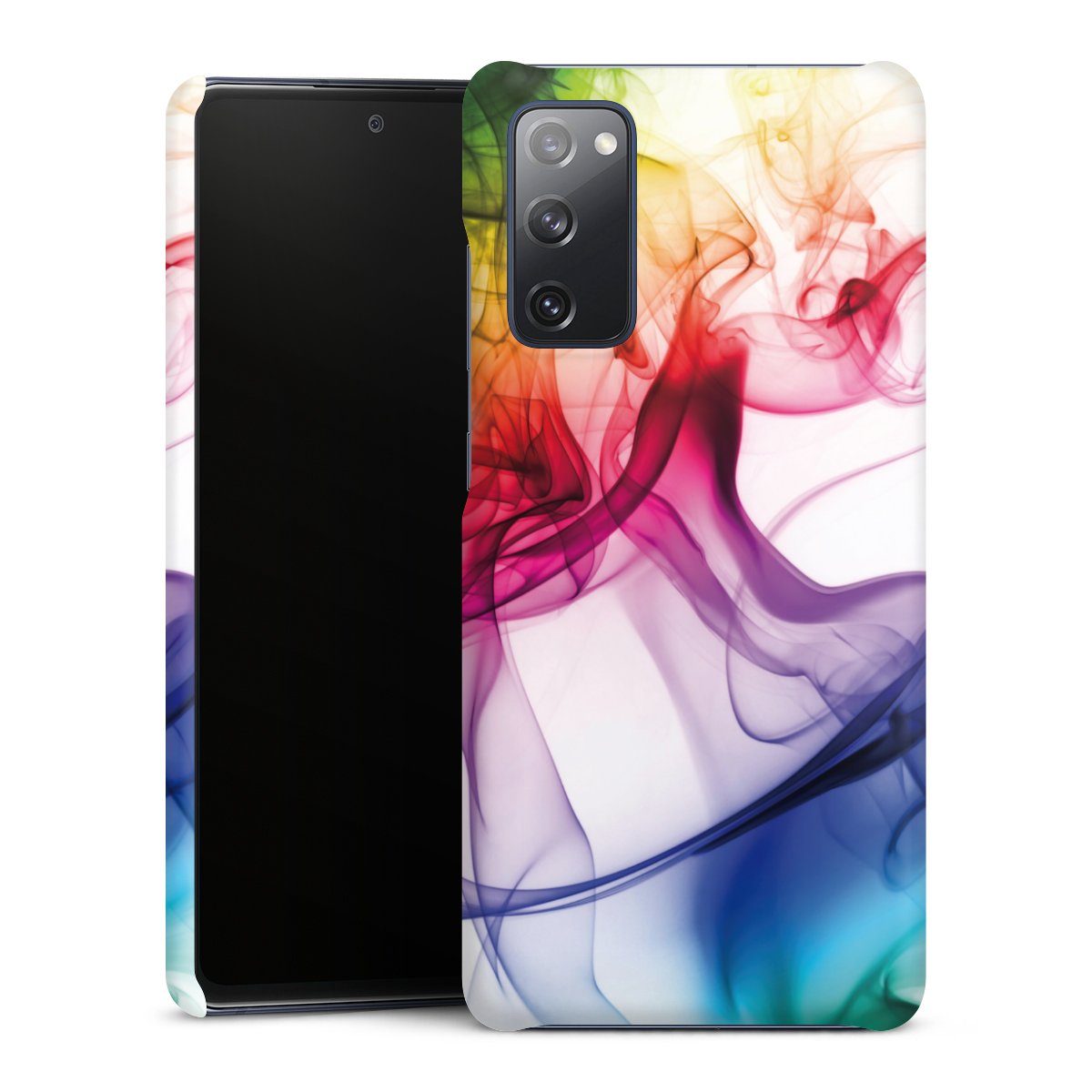 Galaxy S20 FE Handy Premium Case Smartphone Handyhülle Schutzhülle matt Water Colour Rainbow Premium Case