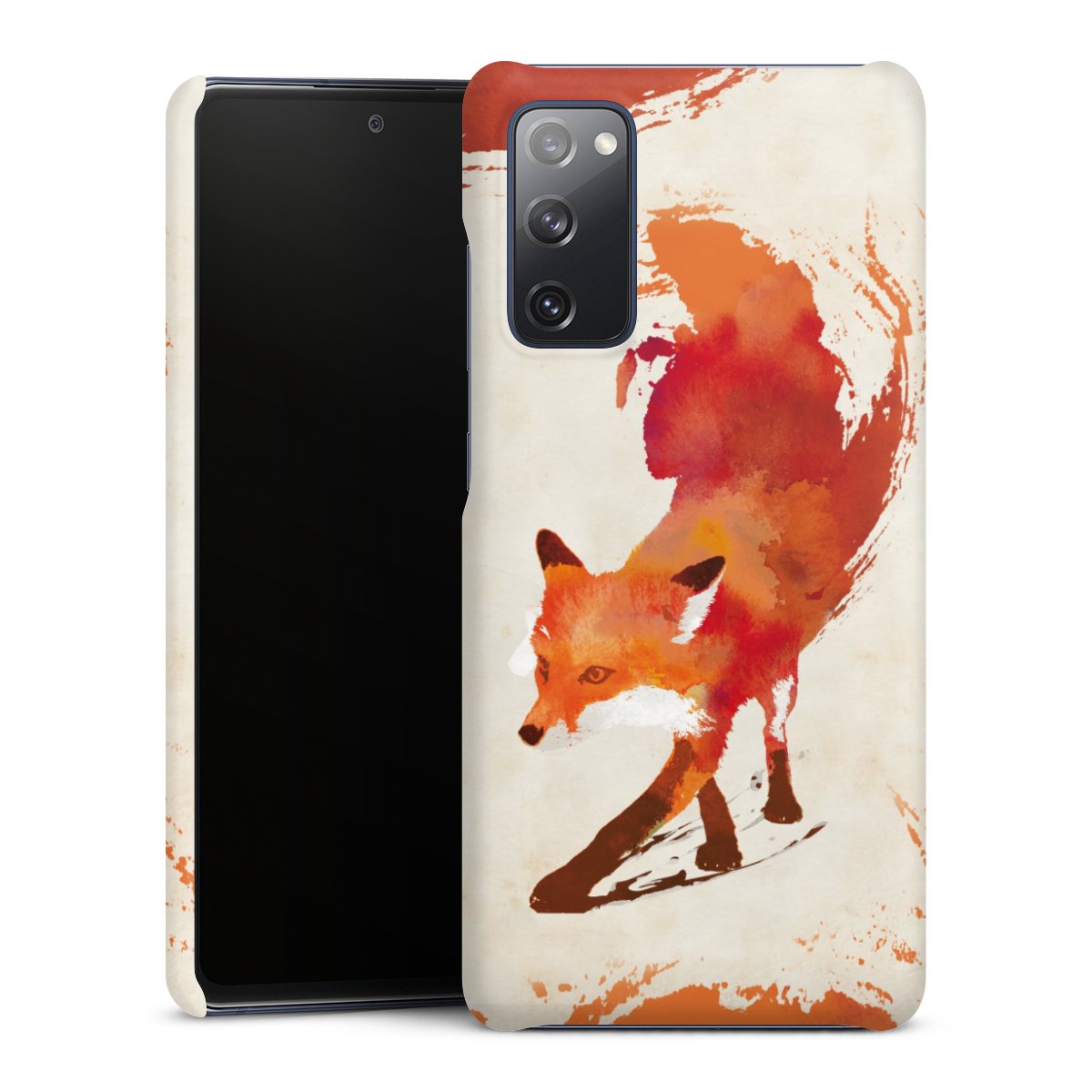 Galaxy S20 FE Handy Premium Case Smartphone Handyhülle Schutzhülle matt Fox Graphic Premium Case