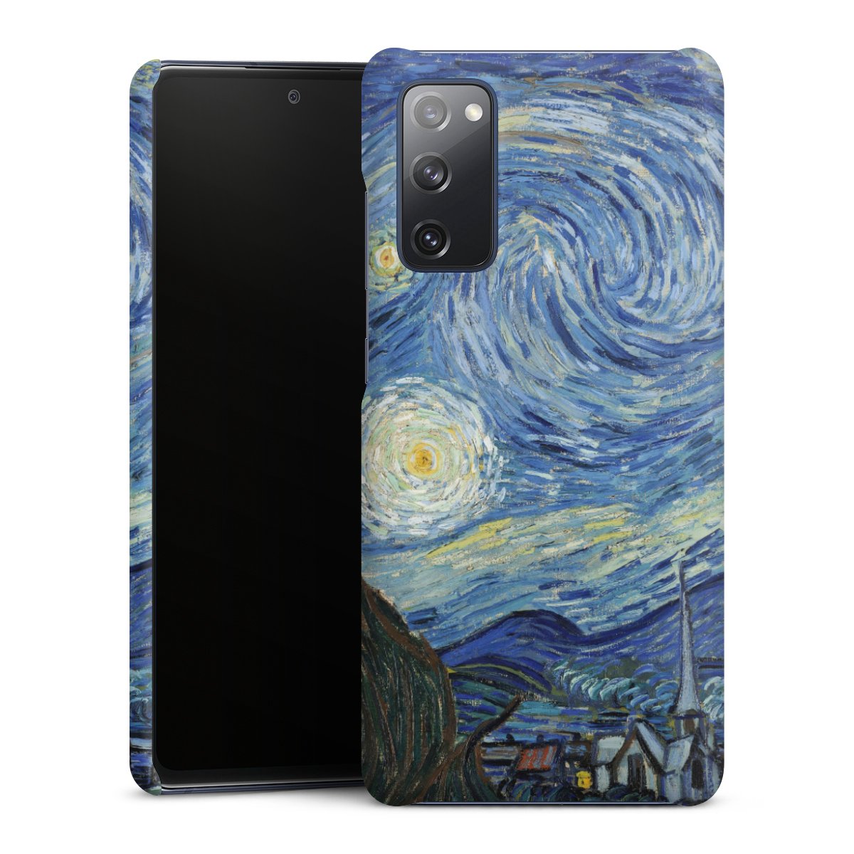 Galaxy S20 FE Handy Premium Case Smartphone Handyhülle Schutzhülle matt The Starry Night Kunst Vincent Van Gogh Premium Case