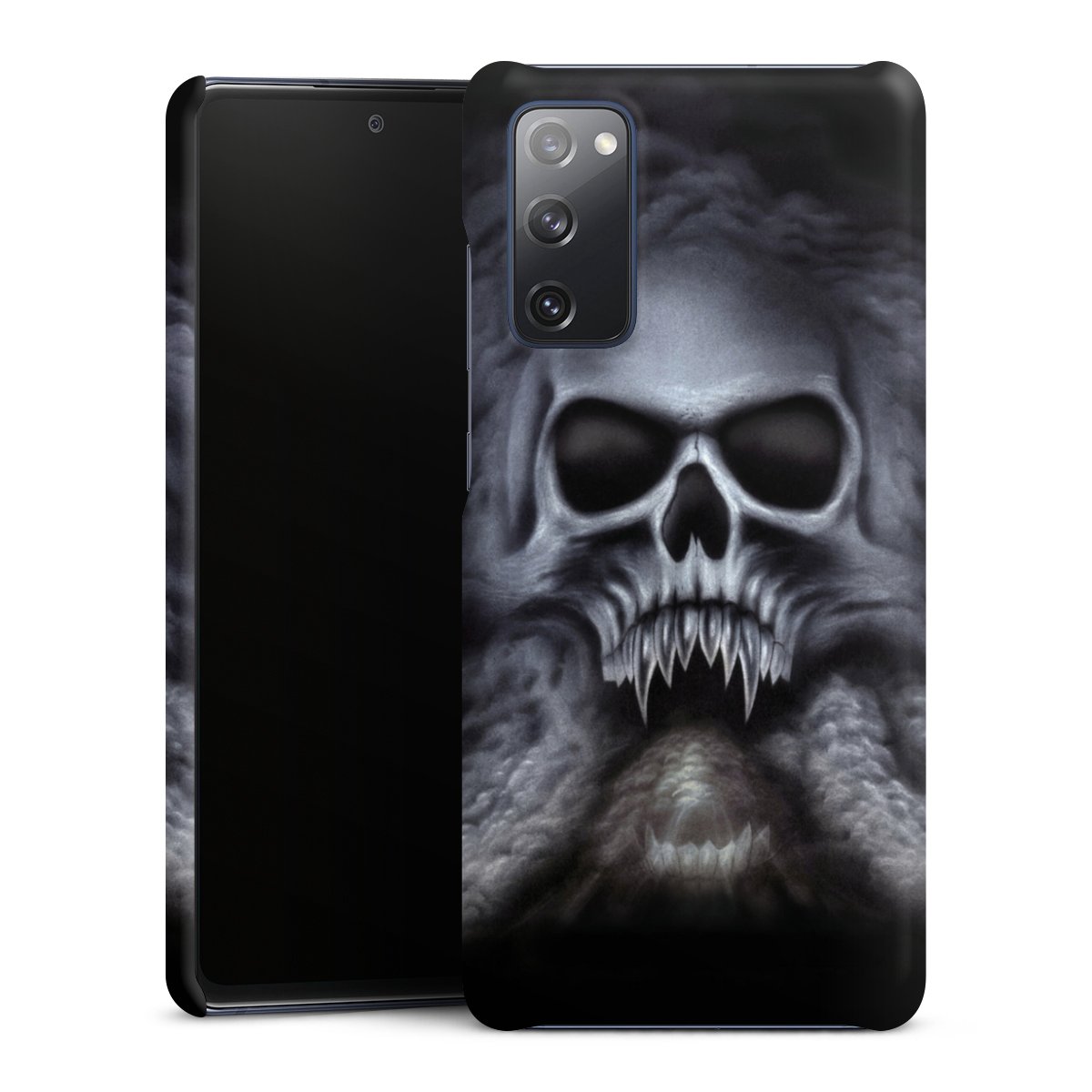 Galaxy S20 FE Handy Premium Case Smartphone Handyhülle Schutzhülle matt Totenkopf Skull Premium Case