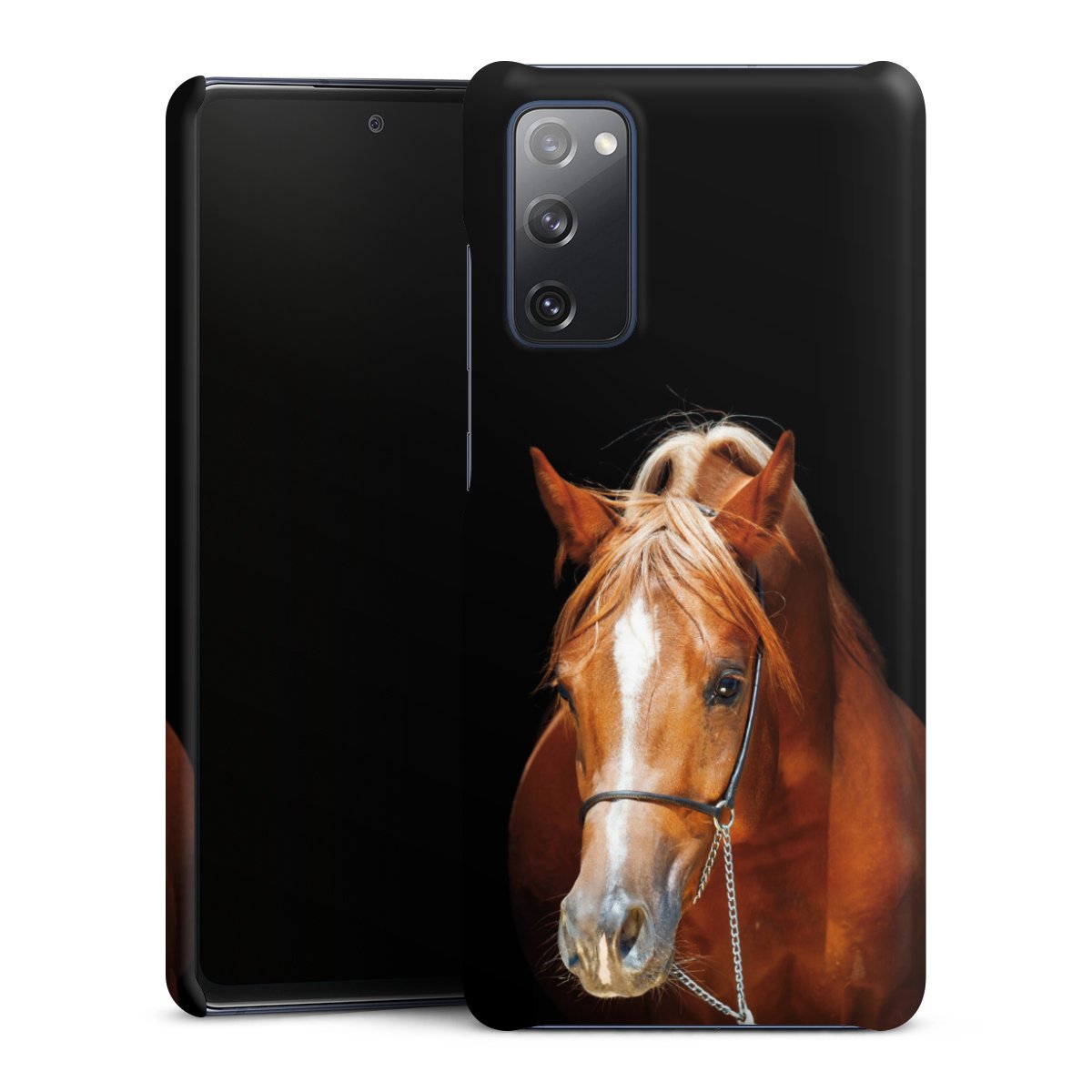 Galaxy S20 FE Handy Premium Case Smartphone Handyhülle Schutzhülle matt Mare Horse Hobby Premium Case