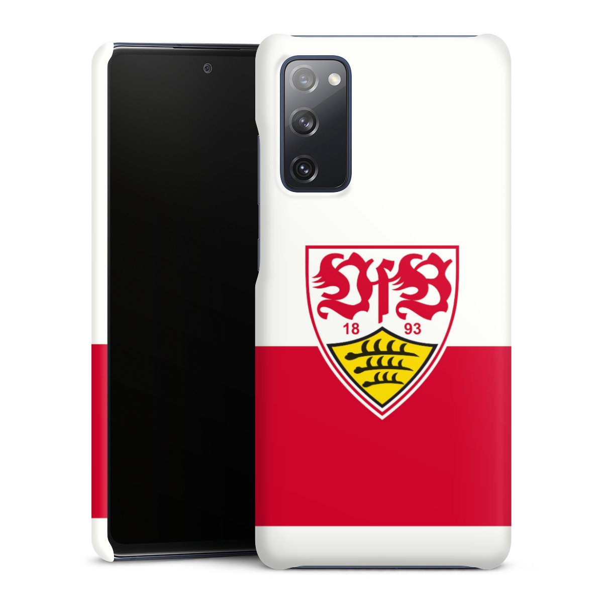 Galaxy S20 FE Handy Premium Case Smartphone Handyhülle Schutzhülle matt Official Licensed Product Logo Vfb Stuttgart Premium Case