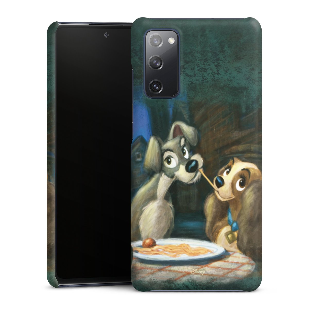 Galaxy S20 FE Handy Premium Case Smartphone Handyhülle Schutzhülle matt Lady And The Tramp Official Licensed Product Disney Premium Case