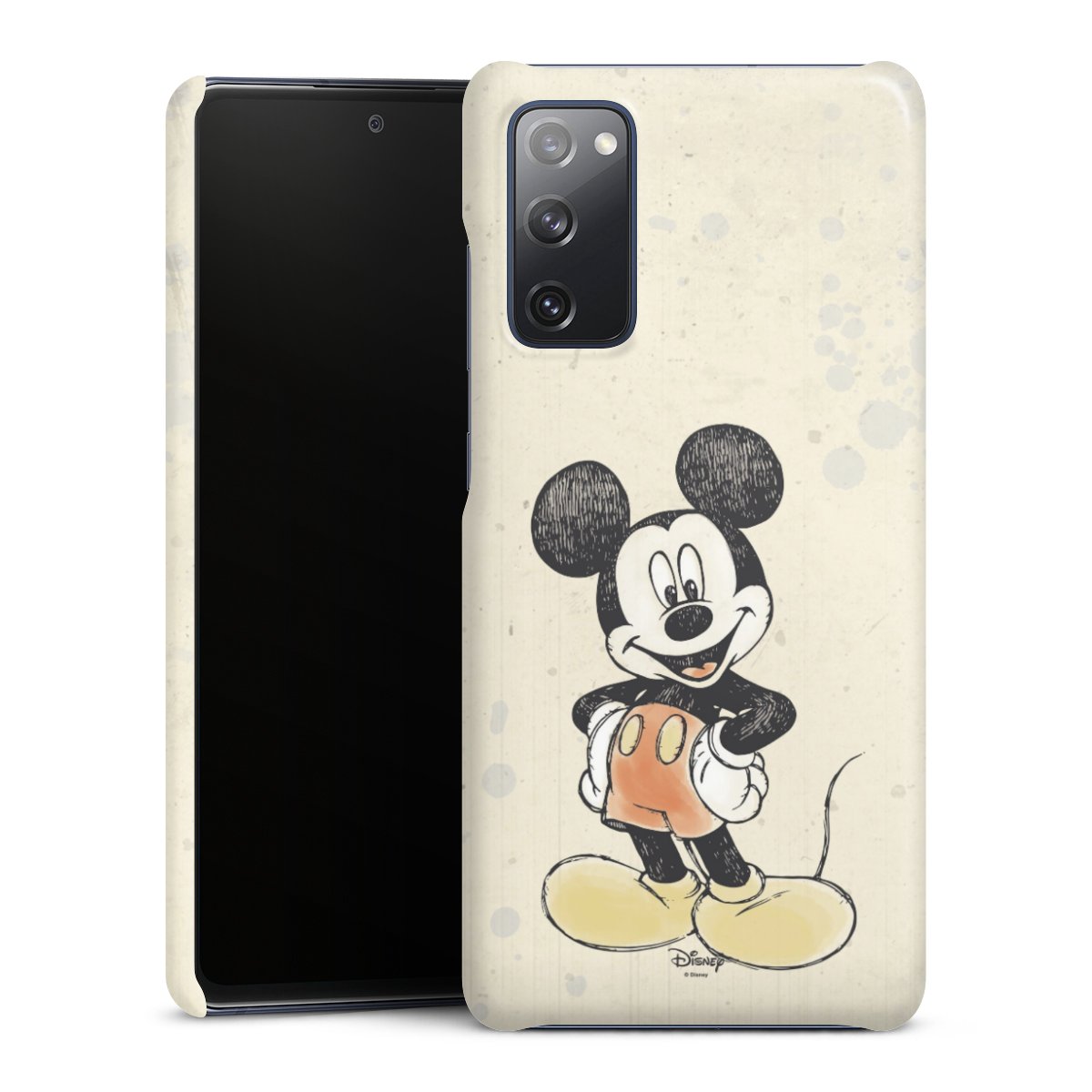 Galaxy S20 FE Handy Premium Case Smartphone Handyhülle Schutzhülle glänzend Water Colour Mickey & Minnie Mouse Official Licensed Product Premium Case