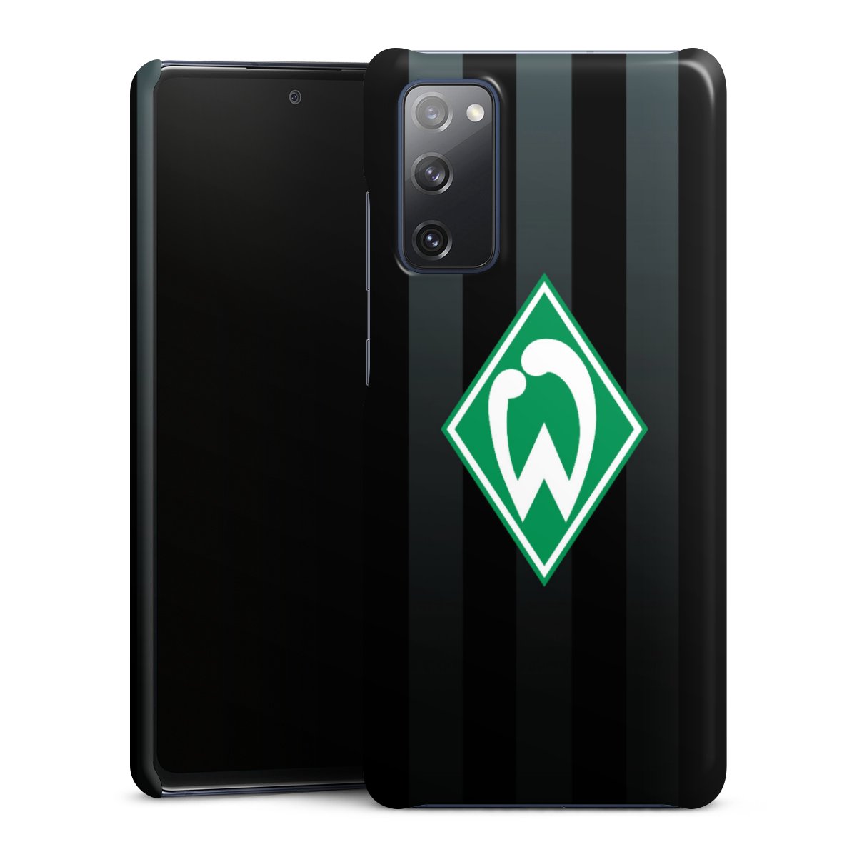 Galaxy S20 FE Handy Premium Case Smartphone Handyhülle Schutzhülle glänzend Stripes Sv Werder Bremen Official Licensed Product Premium Case