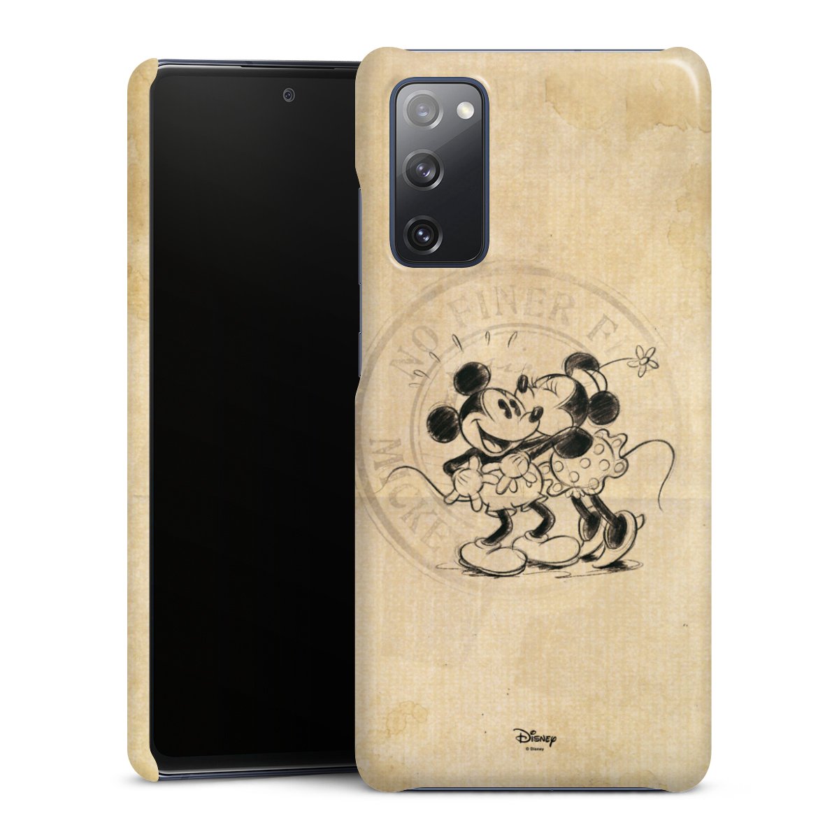 Galaxy S20 FE Handy Premium Case Smartphone Handyhülle Schutzhülle glänzend Mickey Mouse Vintage Minnie Mouse Premium Case