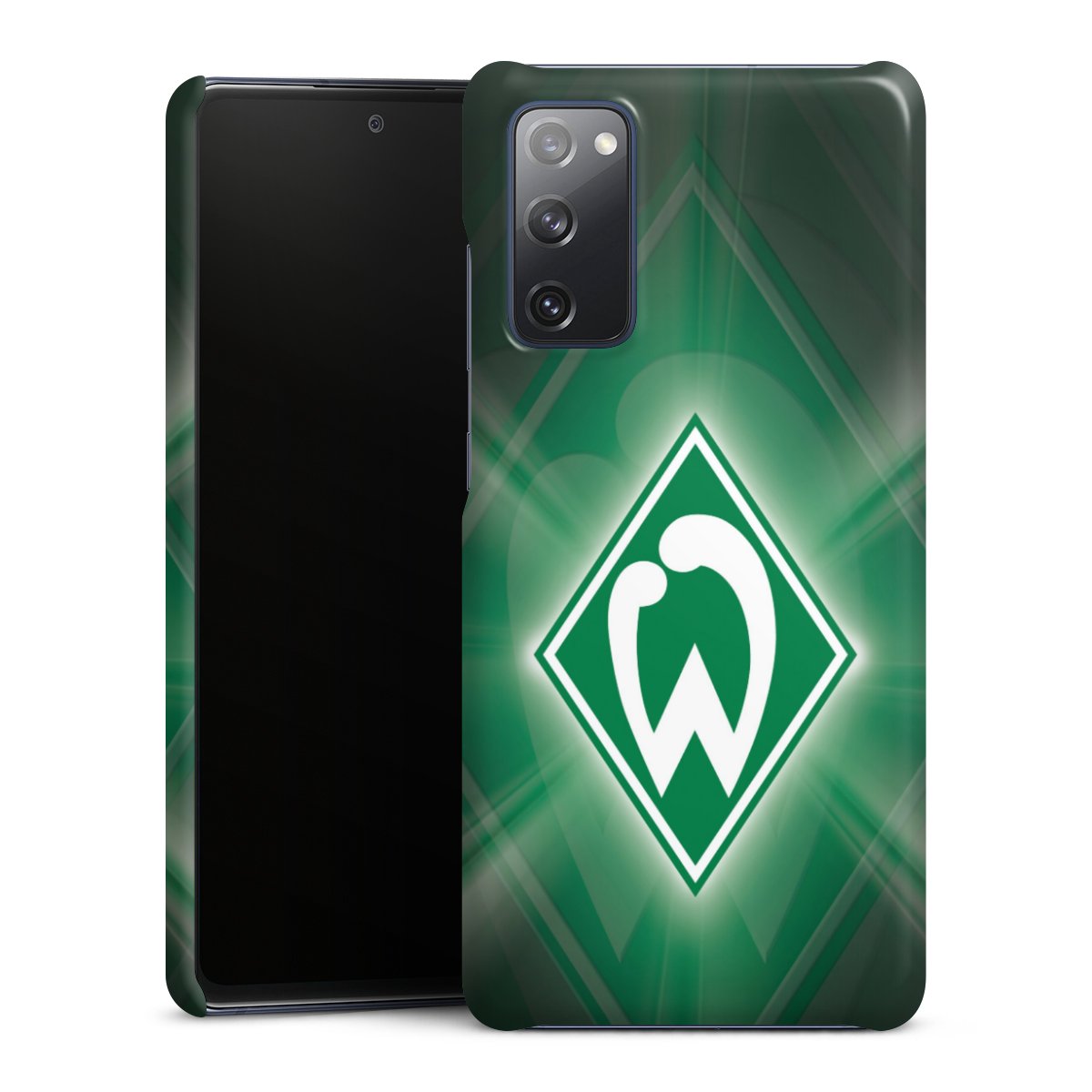 Galaxy S20 FE Handy Premium Case Smartphone Handyhülle Schutzhülle glänzend Sv Werder Bremen Official Licensed Product Coat Of Arms Premium Case