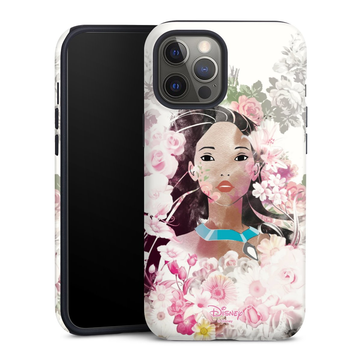 iPhone 12 Pro Handy Panzer Handyhülle robuste Outdoor Hülle Schutzhülle matt Pocahontas Official Licensed Product Disney Tough Case