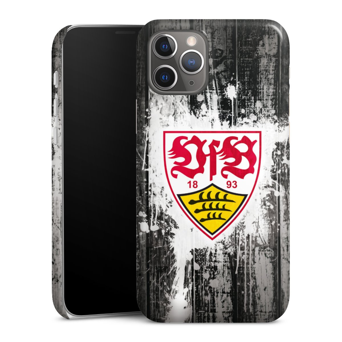 iPhone 12 Pro Handy Premium Case Smartphone Handyhülle Schutzhülle glänzend Vfb Stuttgart Official Licensed Product Premium Case