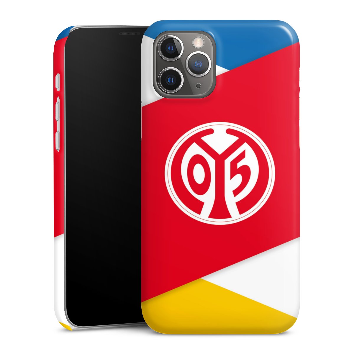 iPhone 12 Pro Handy Premium Case Smartphone Handyhülle Schutzhülle glänzend Official Licensed Product Soccer 1. Fsv Mainz 05 E.V. Premium Case